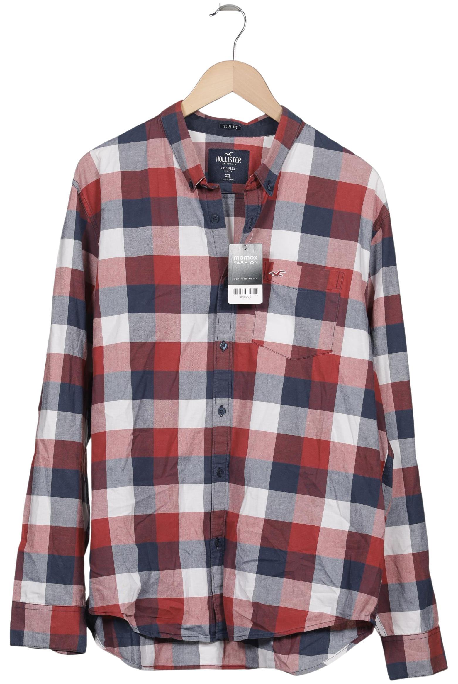 

Hollister Herren Hemd, mehrfarbig, Gr. 56