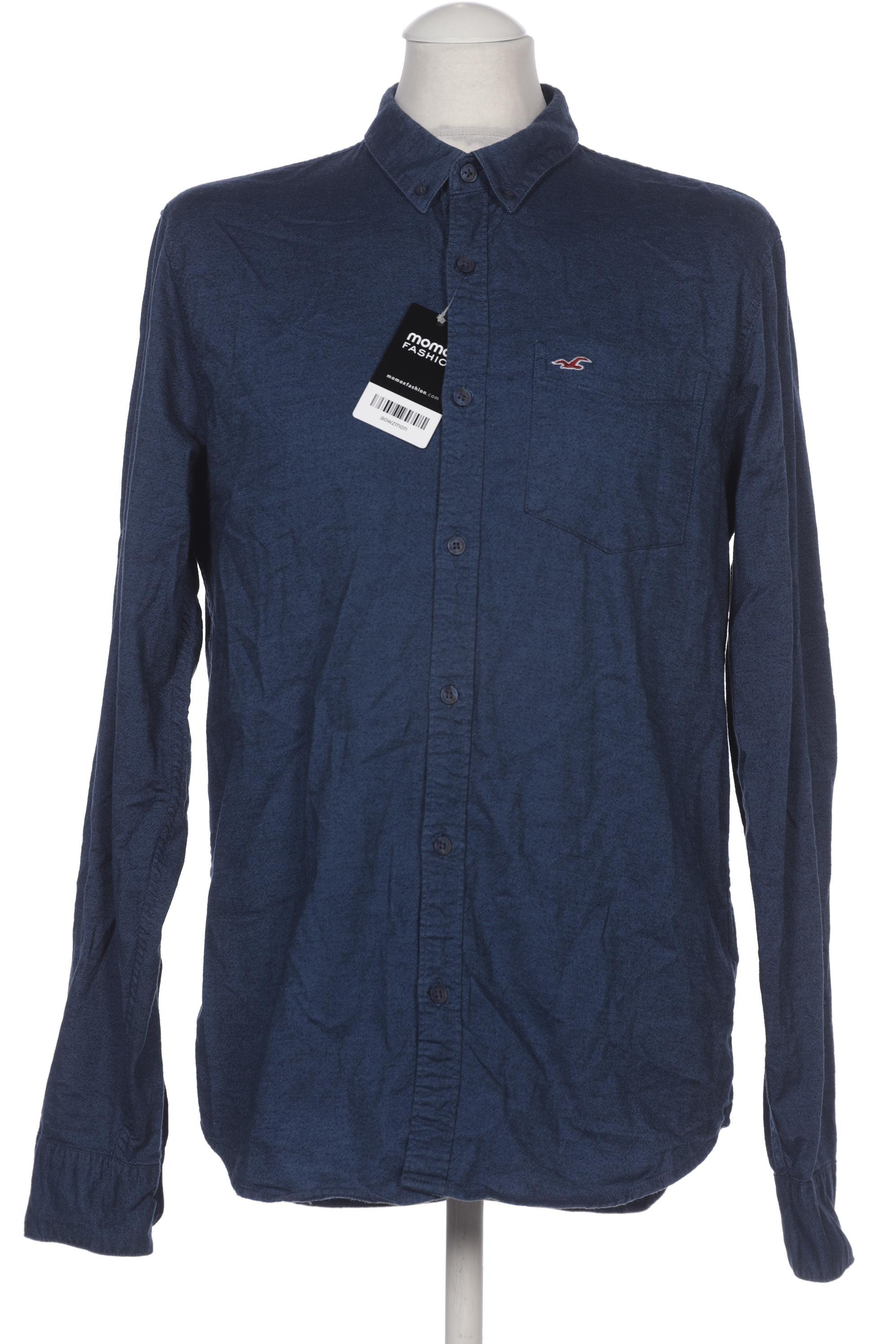 

Hollister Herren Hemd, marineblau