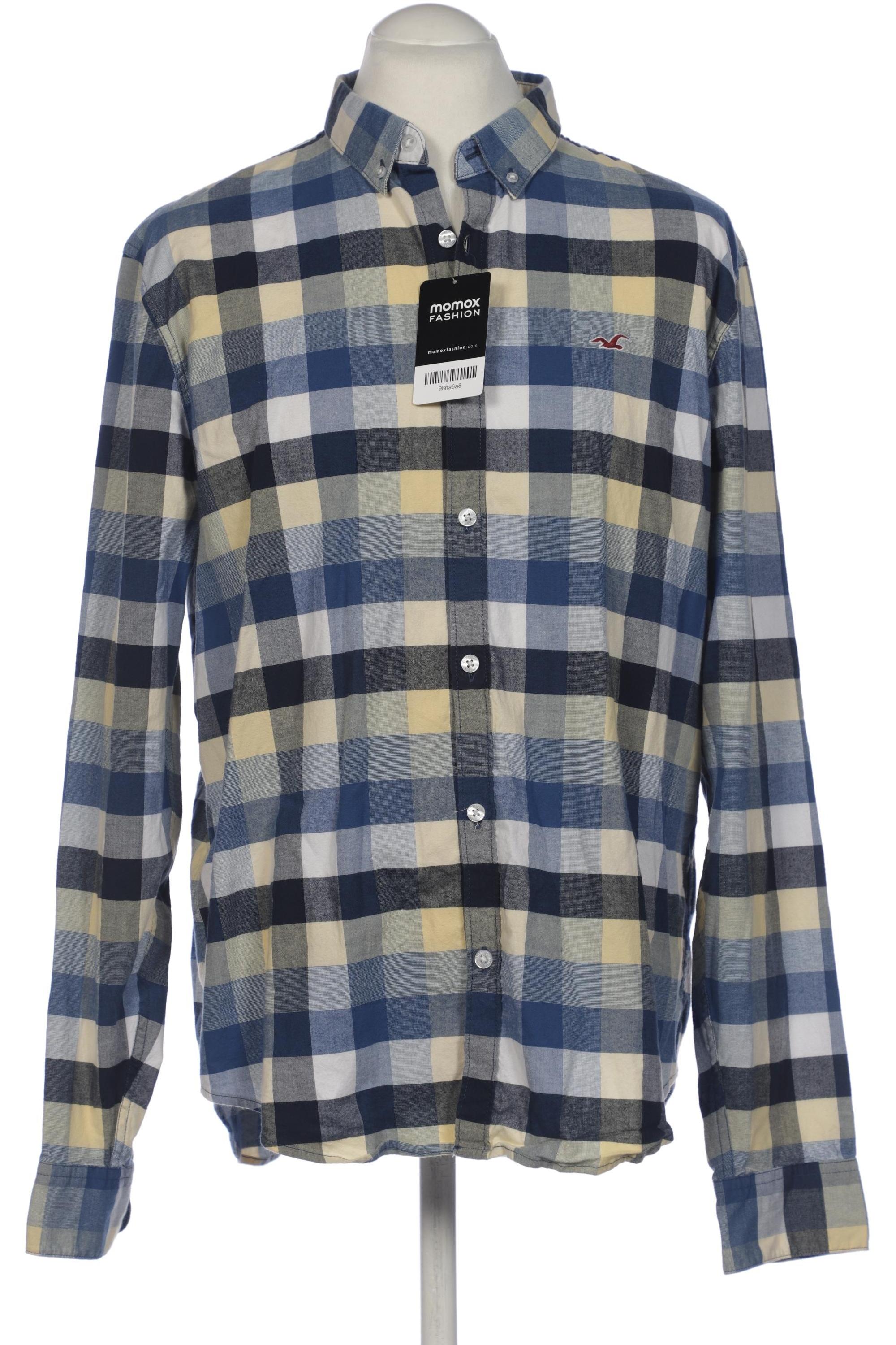 

Hollister Herren Hemd, blau, Gr. 54