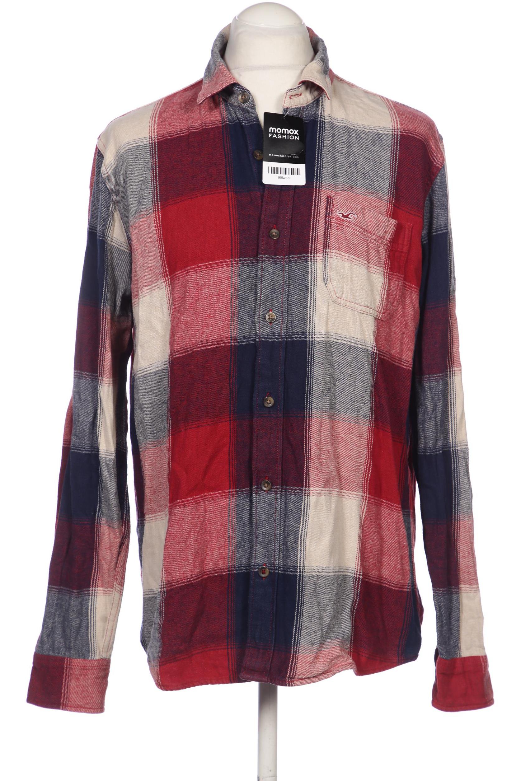

Hollister Herren Hemd, bordeaux, Gr. 54