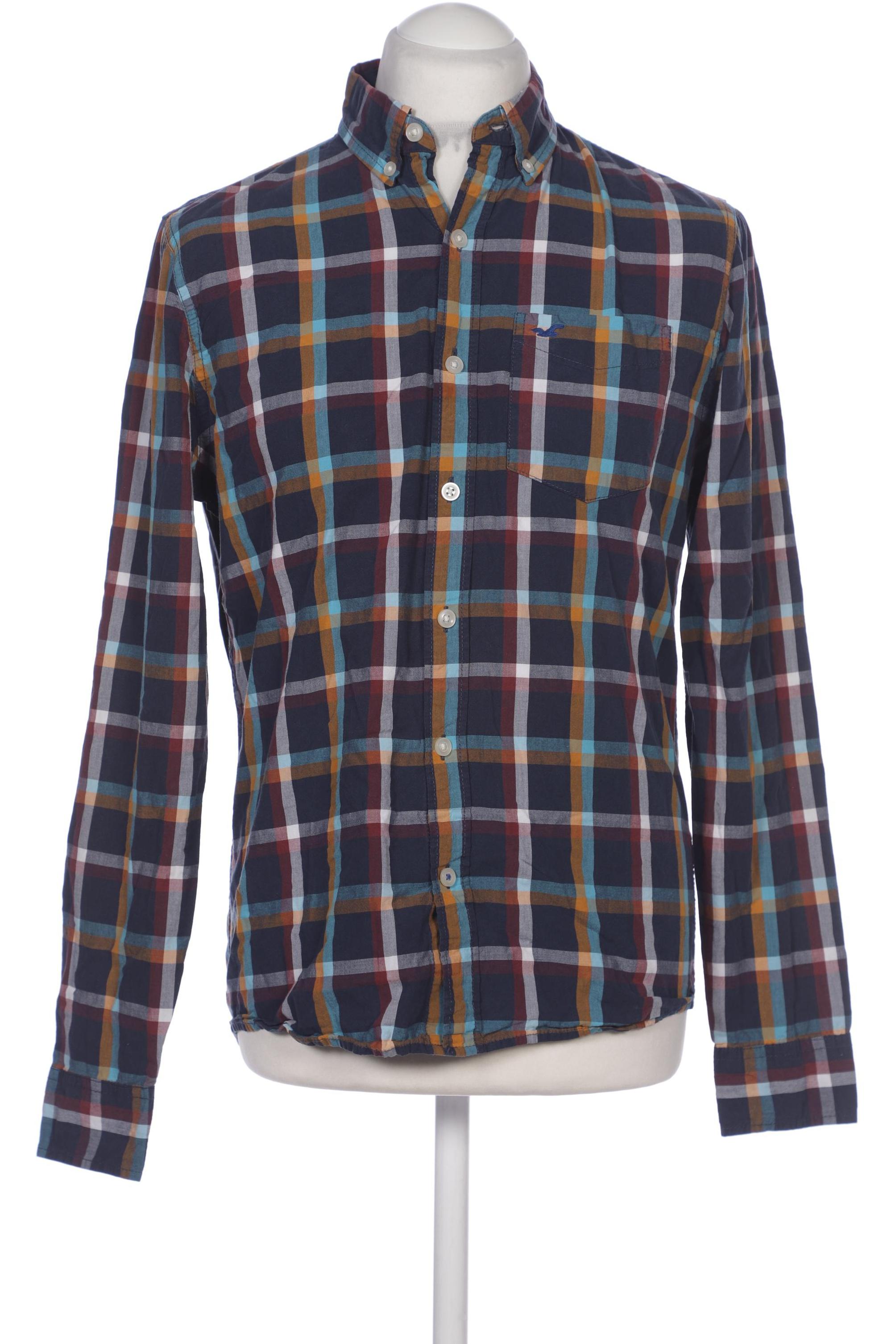 

Hollister Herren Hemd, marineblau, Gr. 48