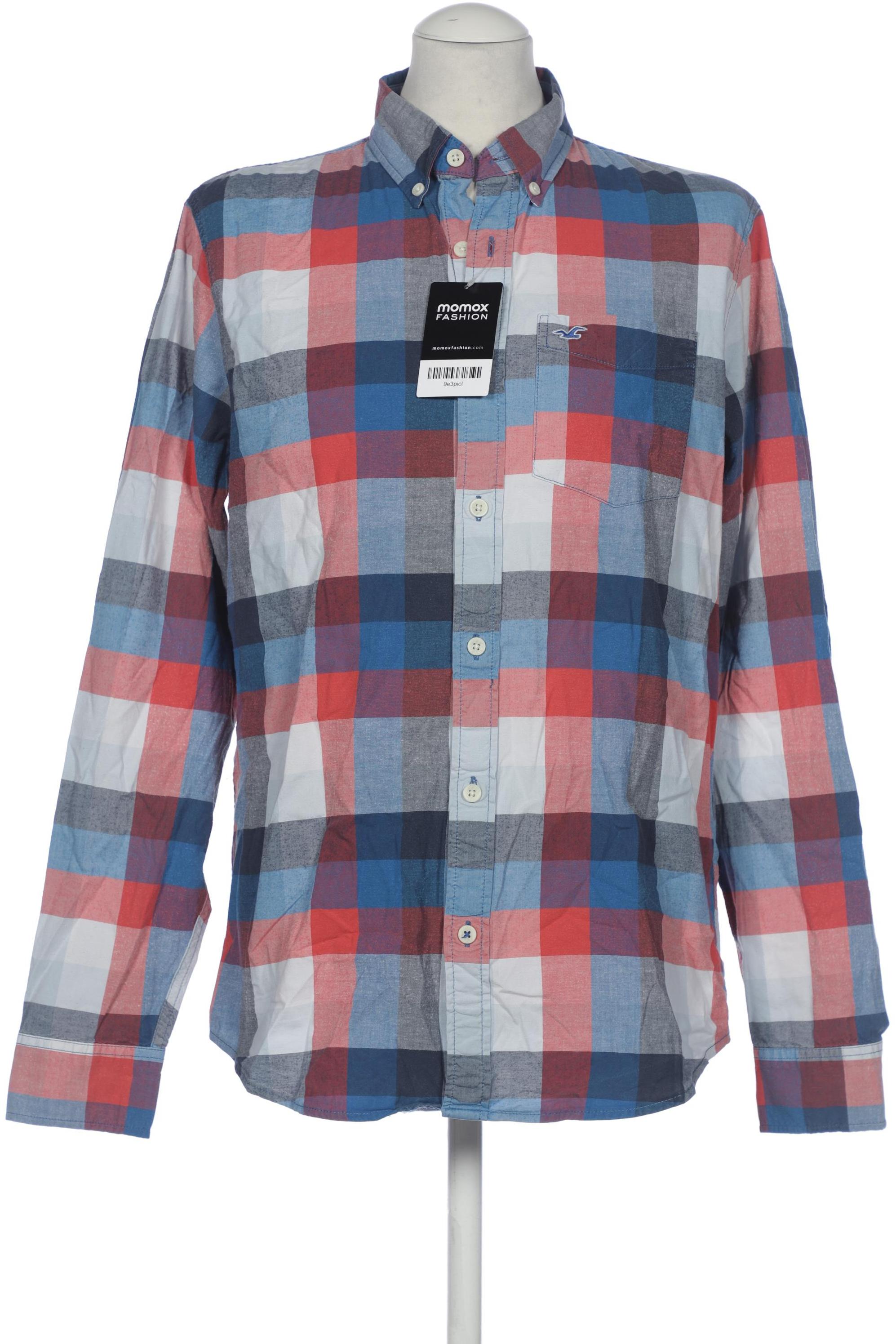

Hollister Herren Hemd, blau, Gr. 52
