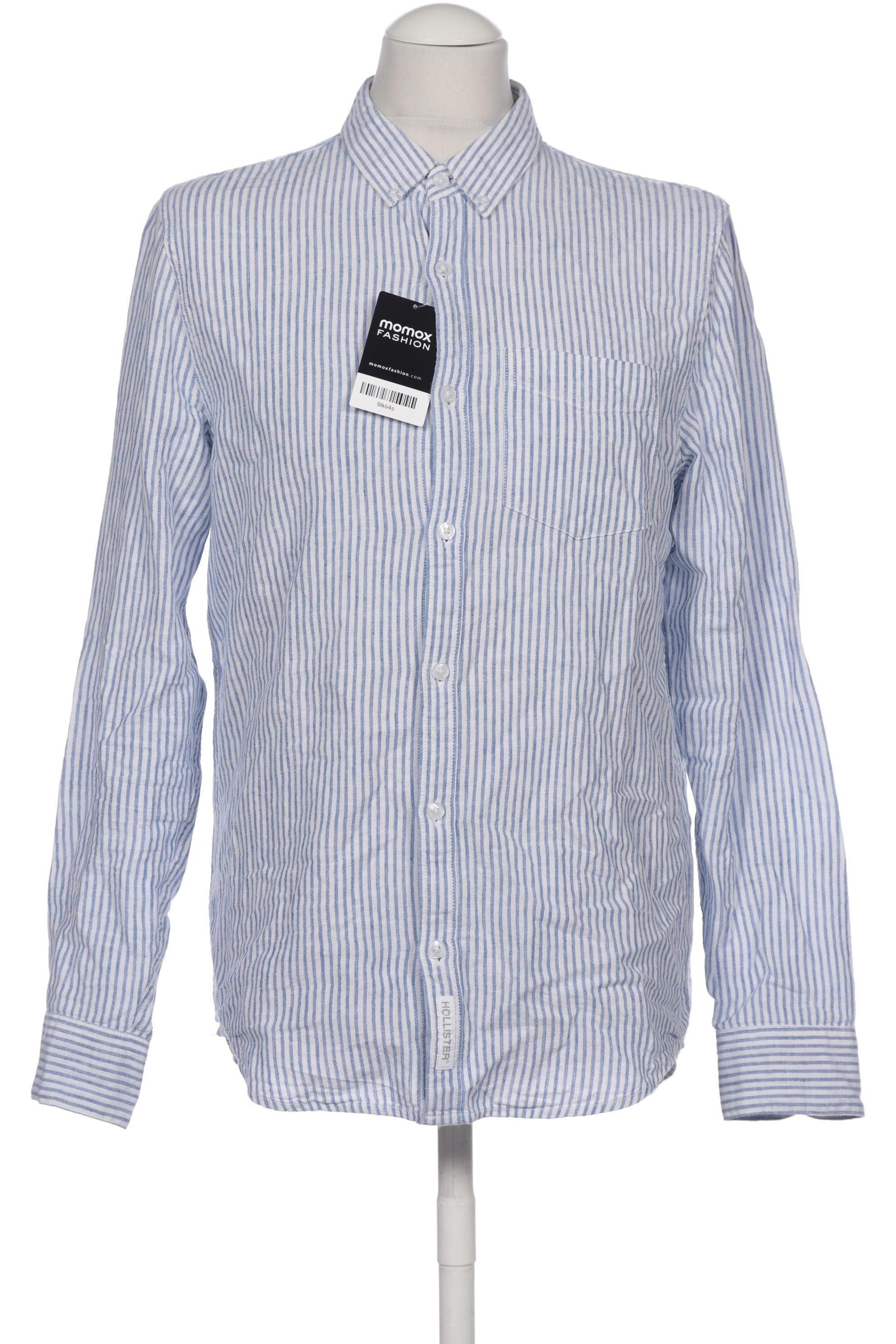 

Hollister Herren Hemd, blau