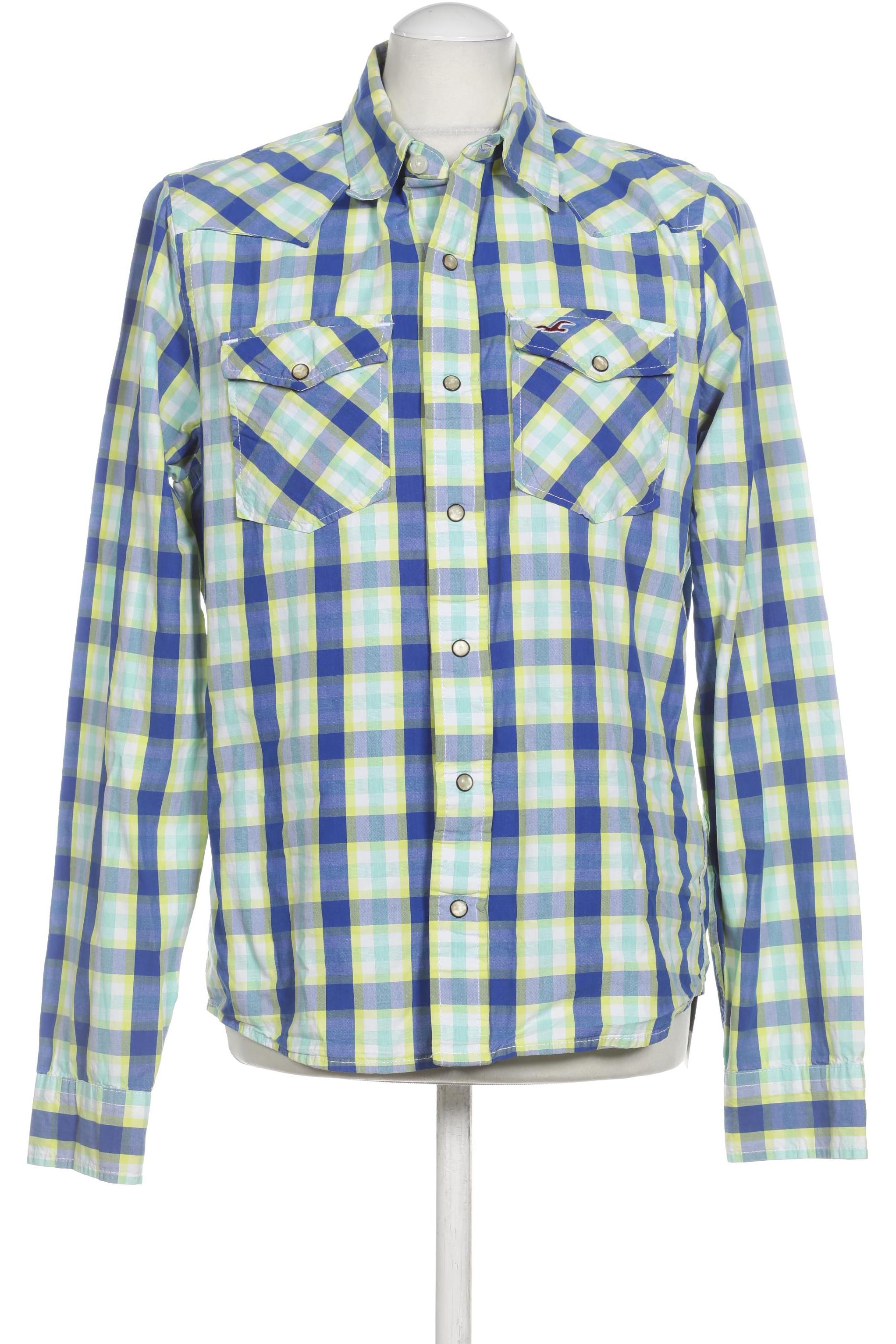 

Hollister Herren Hemd, blau, Gr. 52