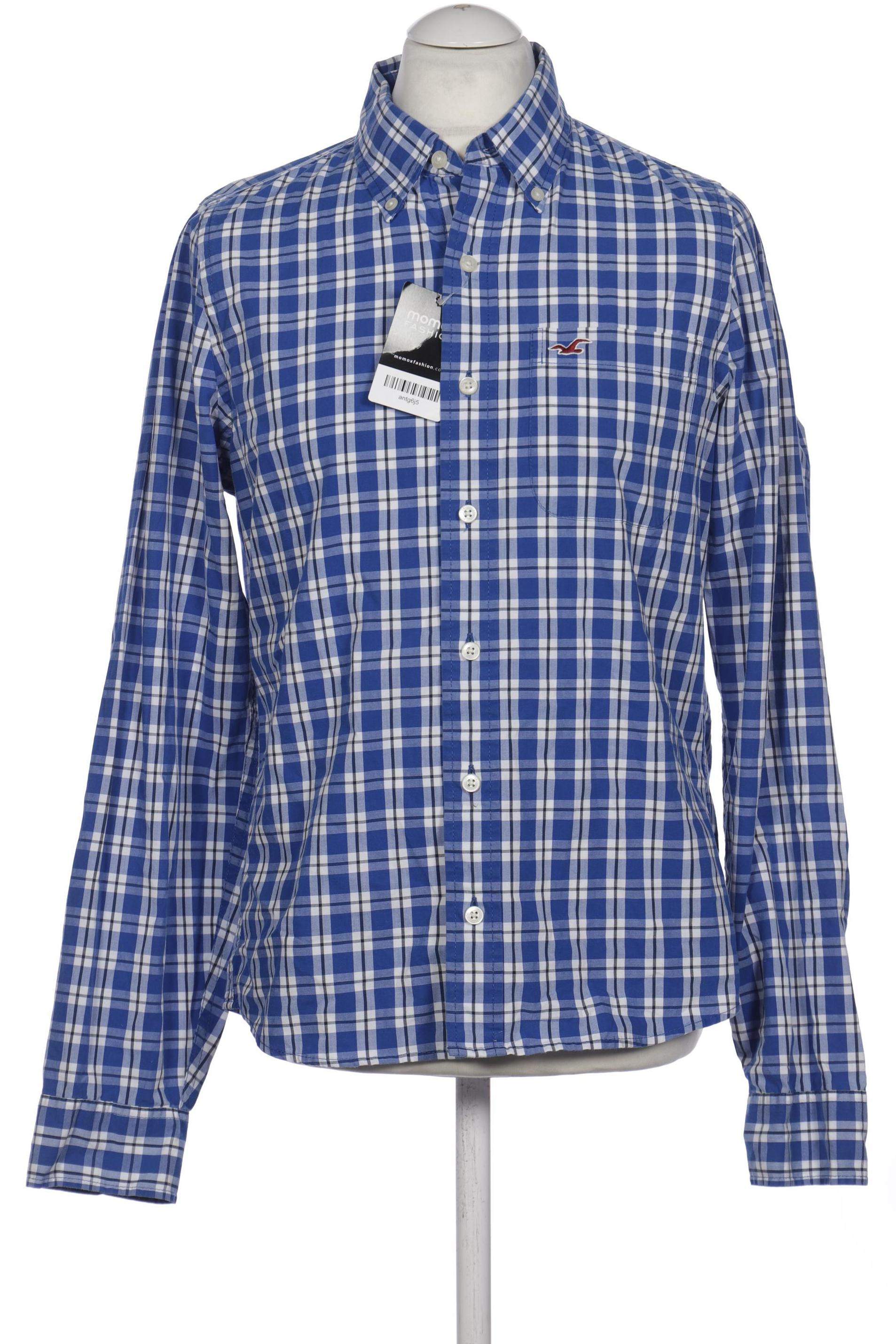 

Hollister Herren Hemd, blau