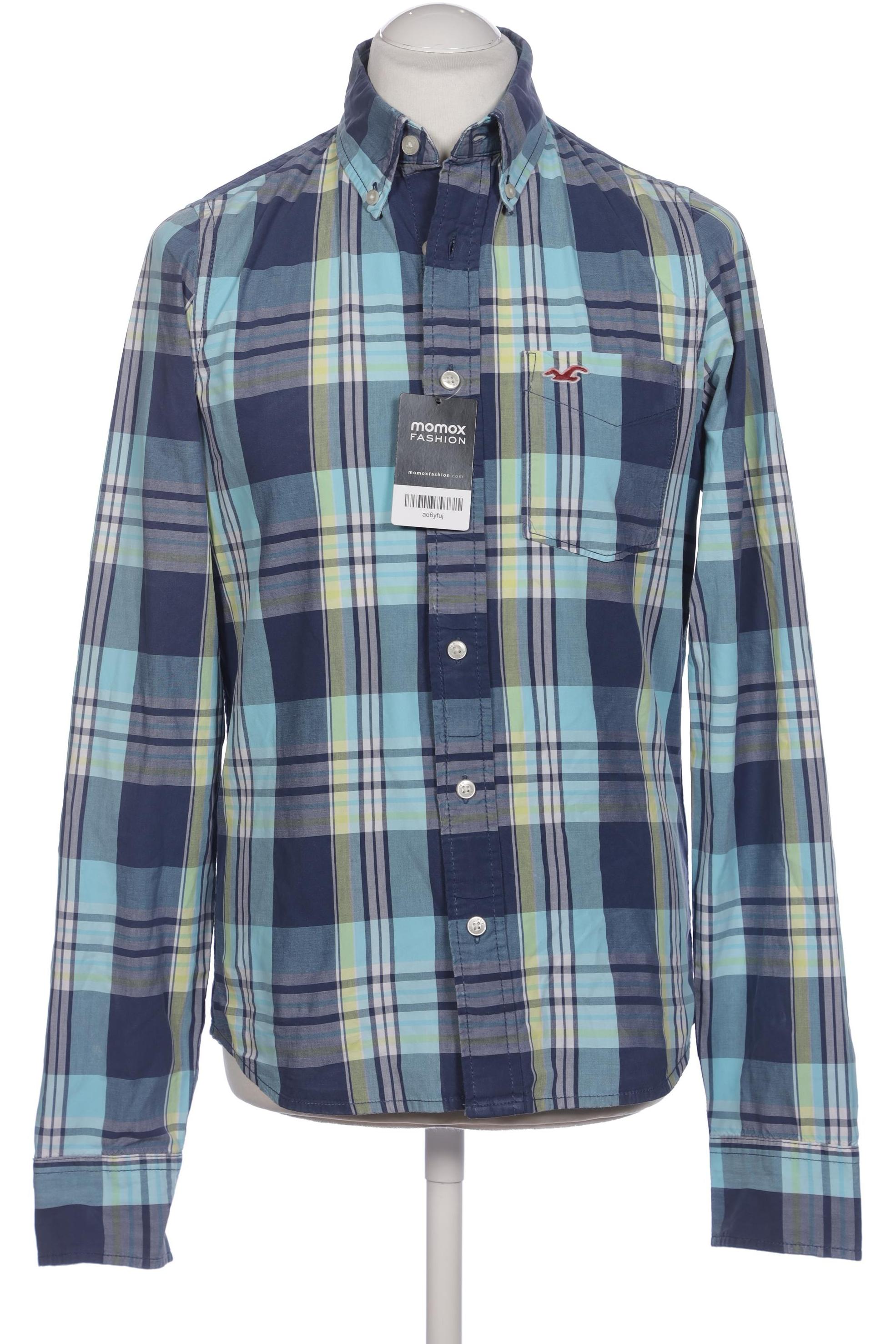 

Hollister Herren Hemd, marineblau, Gr. 48