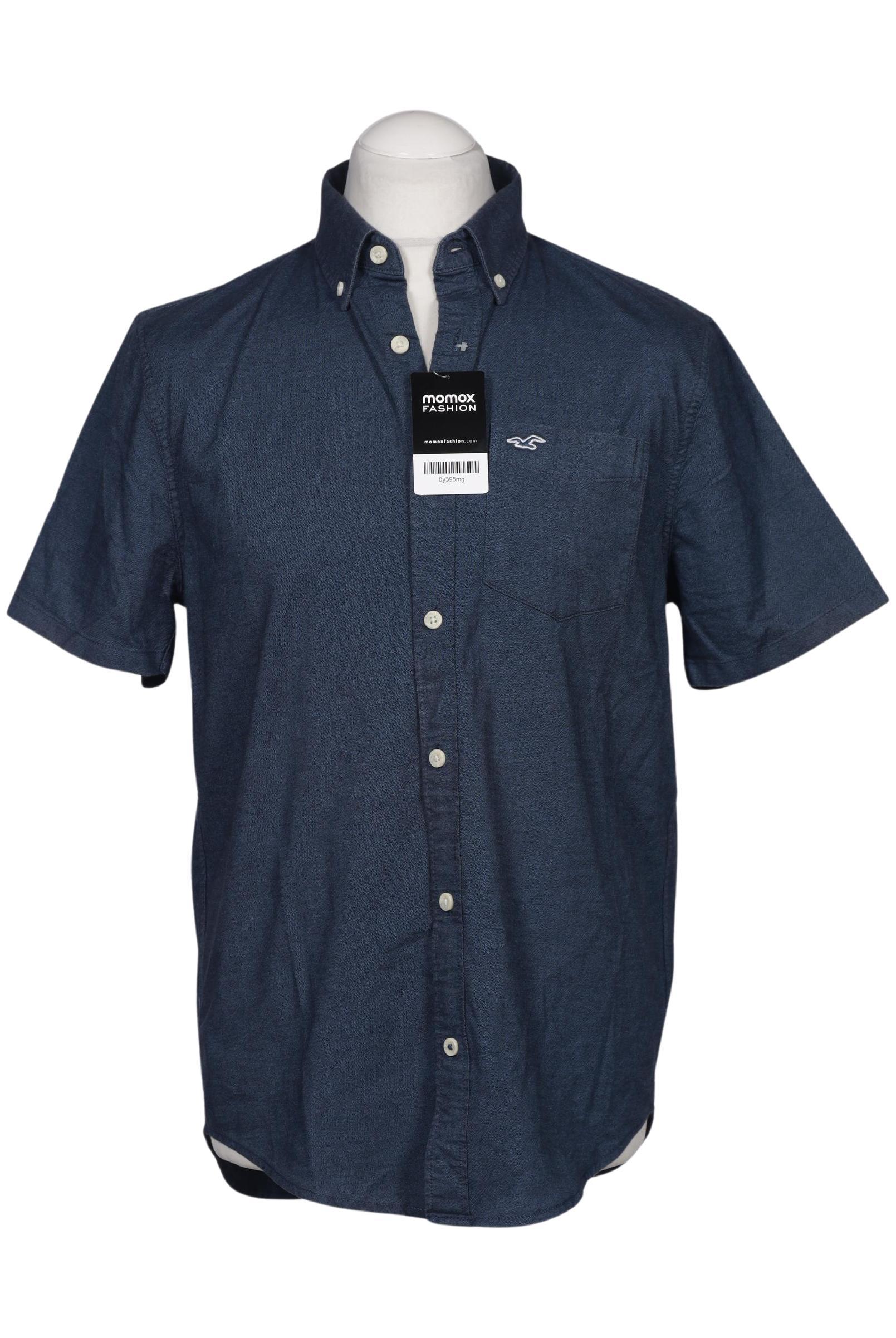 

Hollister Herren Hemd, marineblau, Gr. 48