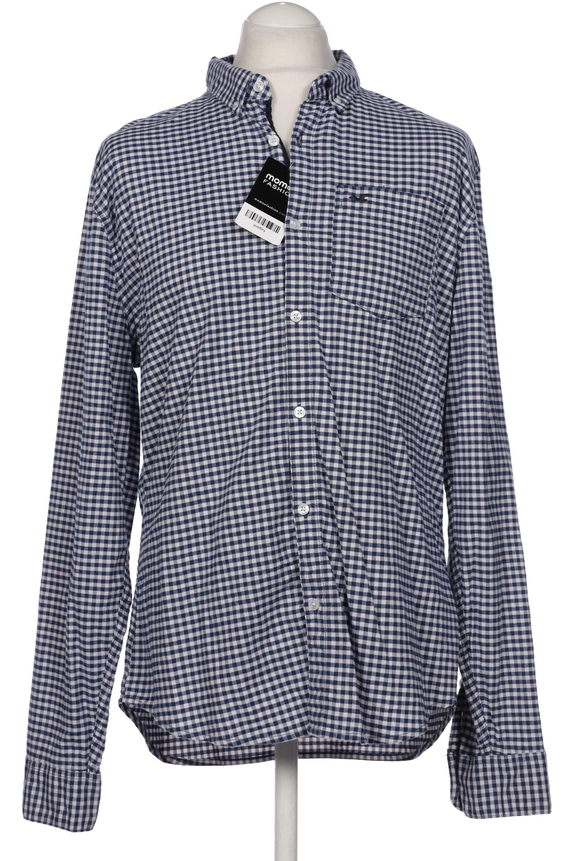 

Hollister Herren Hemd, blau, Gr. 54