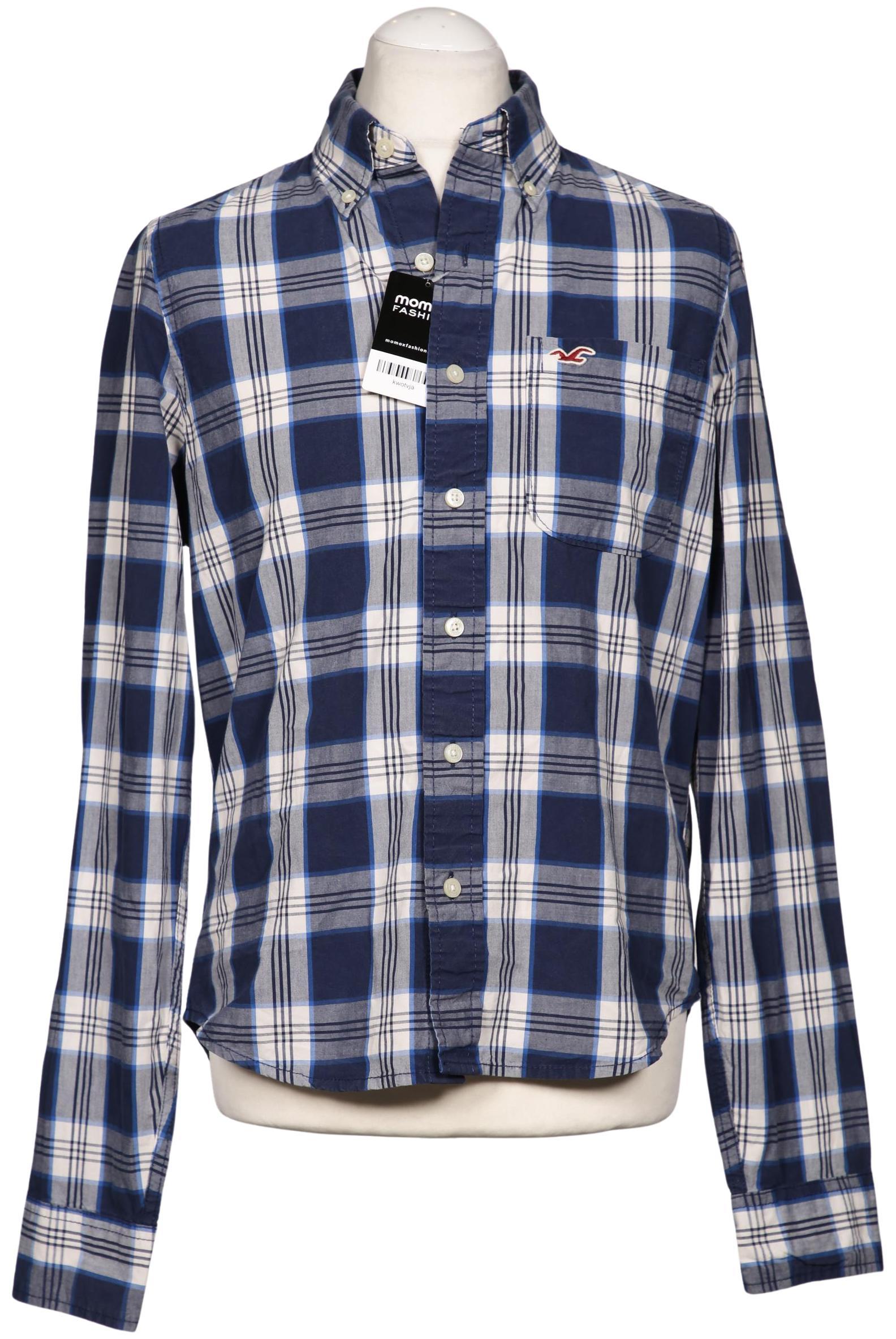 

Hollister Herren Hemd, marineblau, Gr. 52