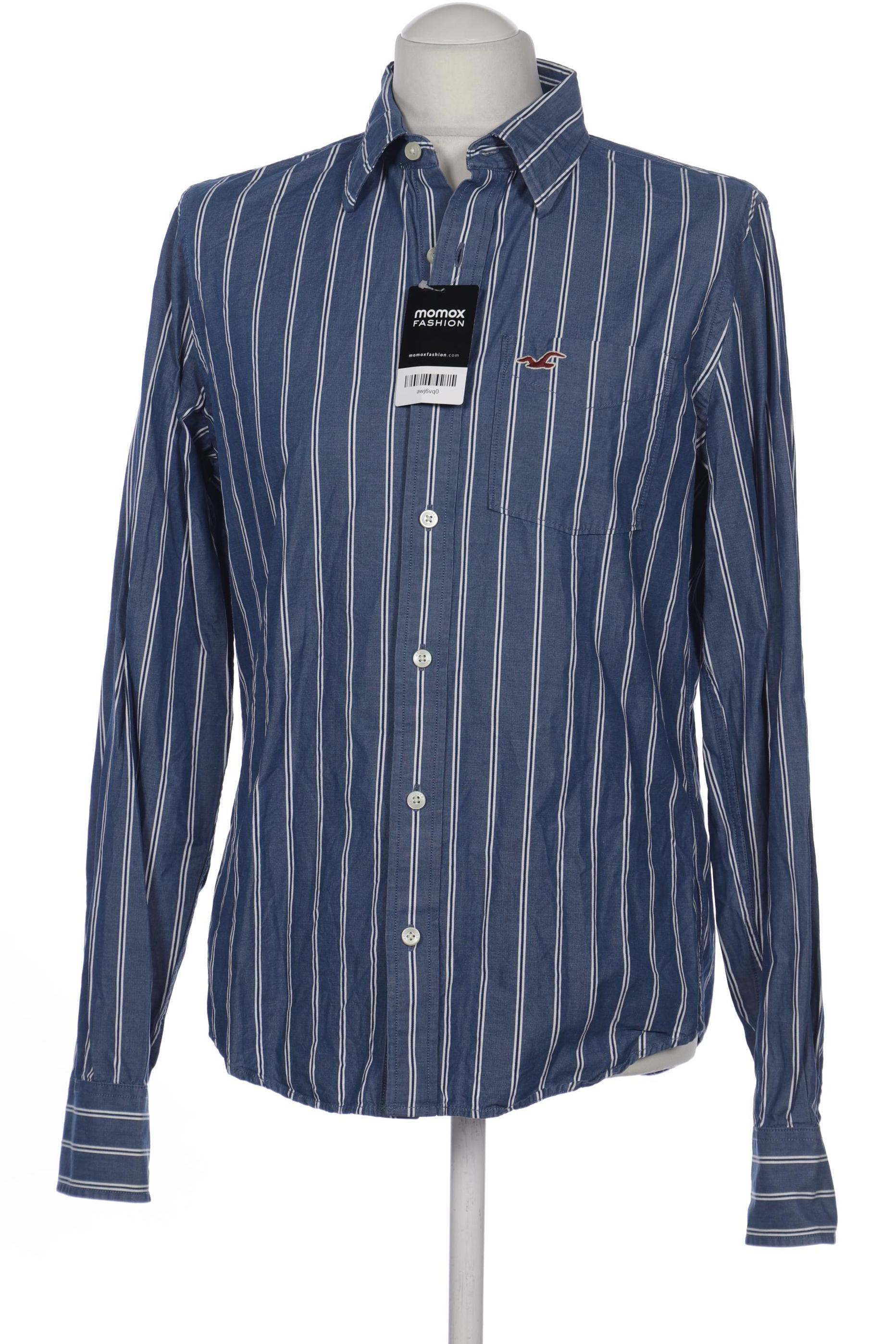 

Hollister Herren Hemd, blau