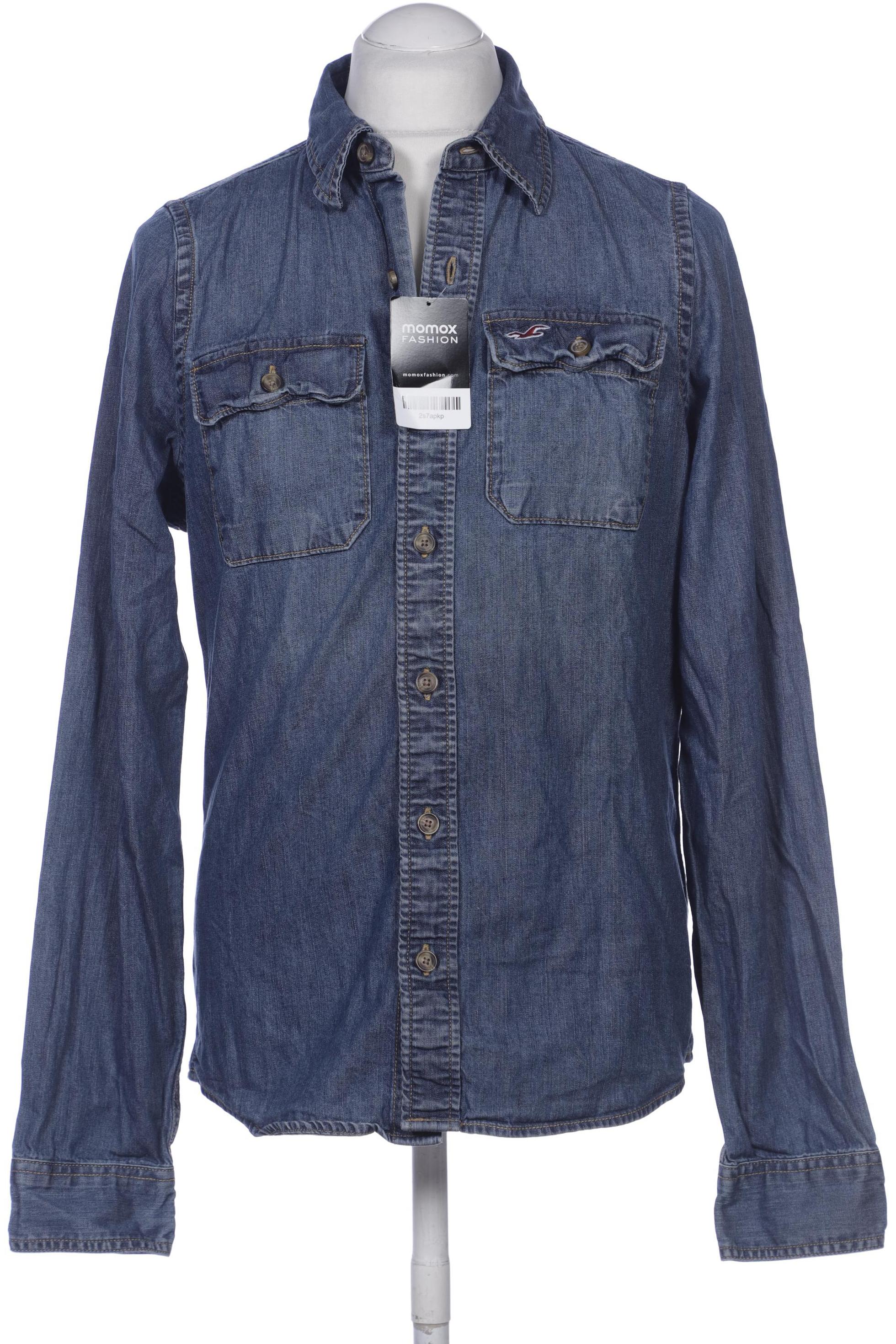 

Hollister Herren Hemd, blau, Gr. 48