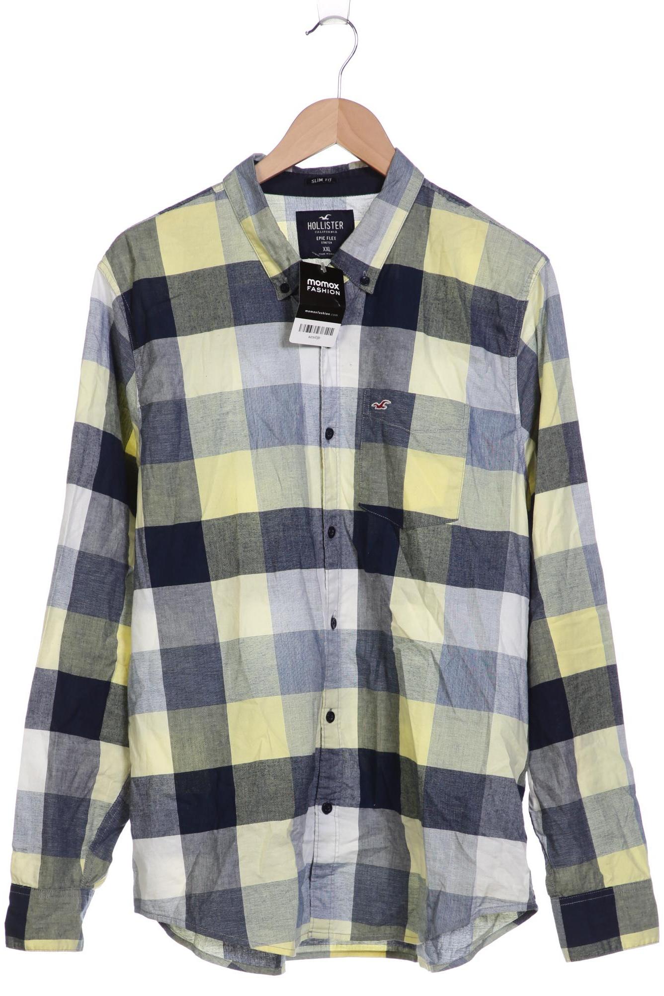 

Hollister Herren Hemd, marineblau, Gr. 56