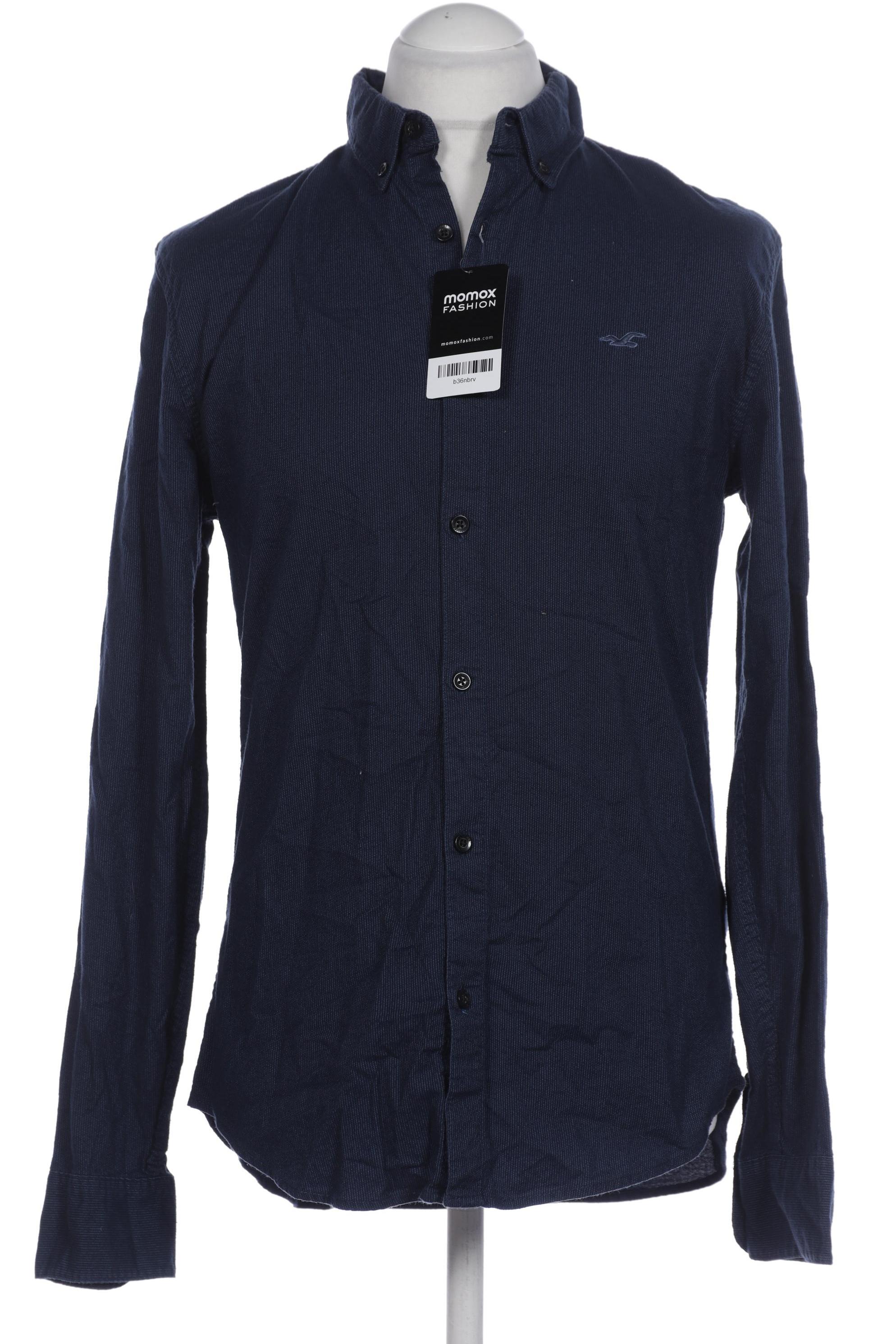 

Hollister Herren Hemd, marineblau, Gr. 48