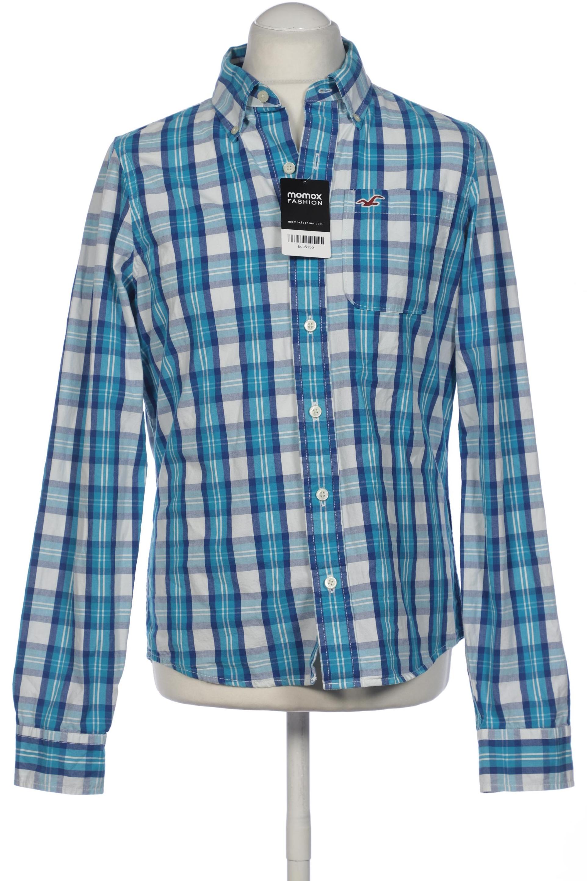 

Hollister Herren Hemd, blau, Gr. 52
