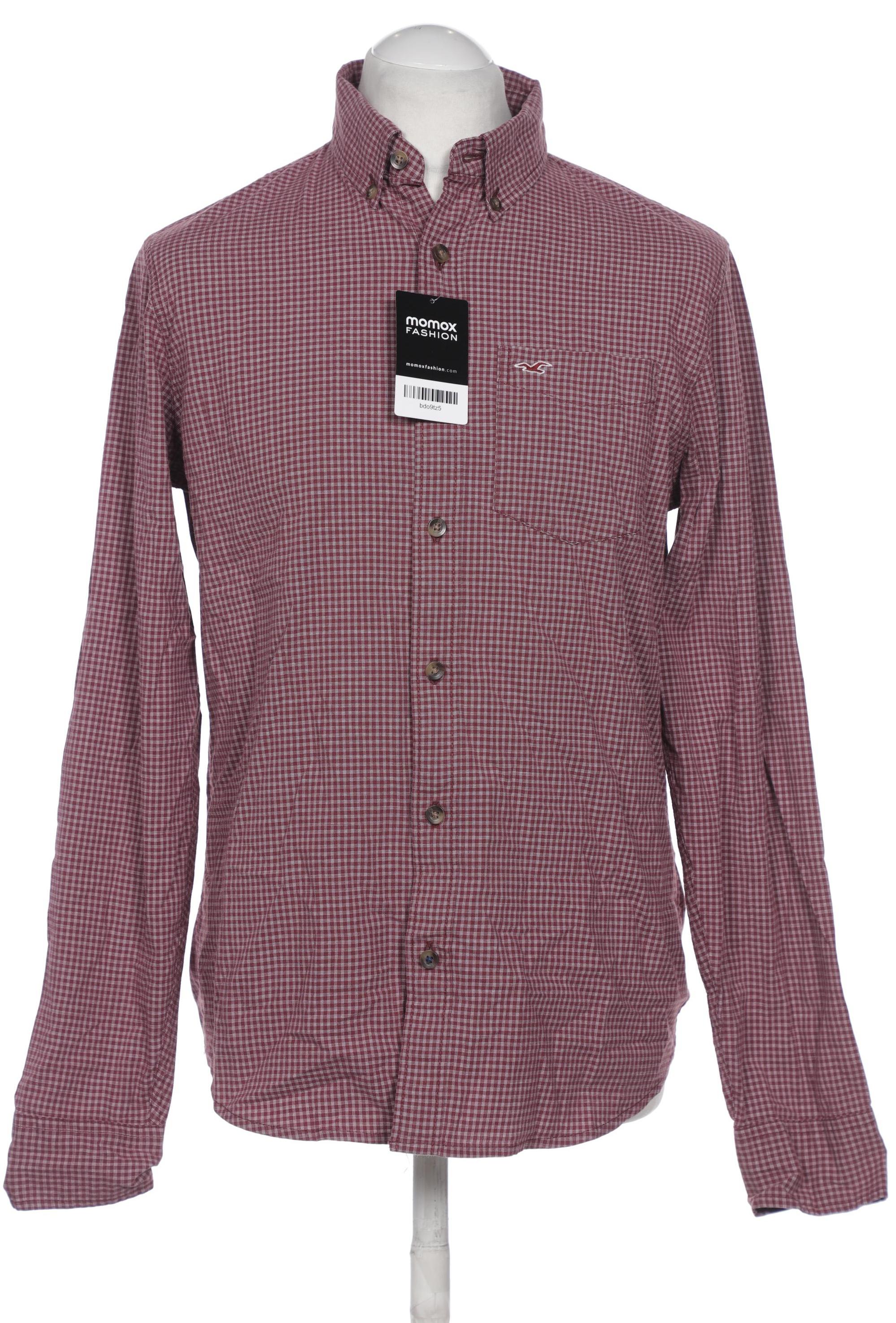 

Hollister Herren Hemd, bordeaux