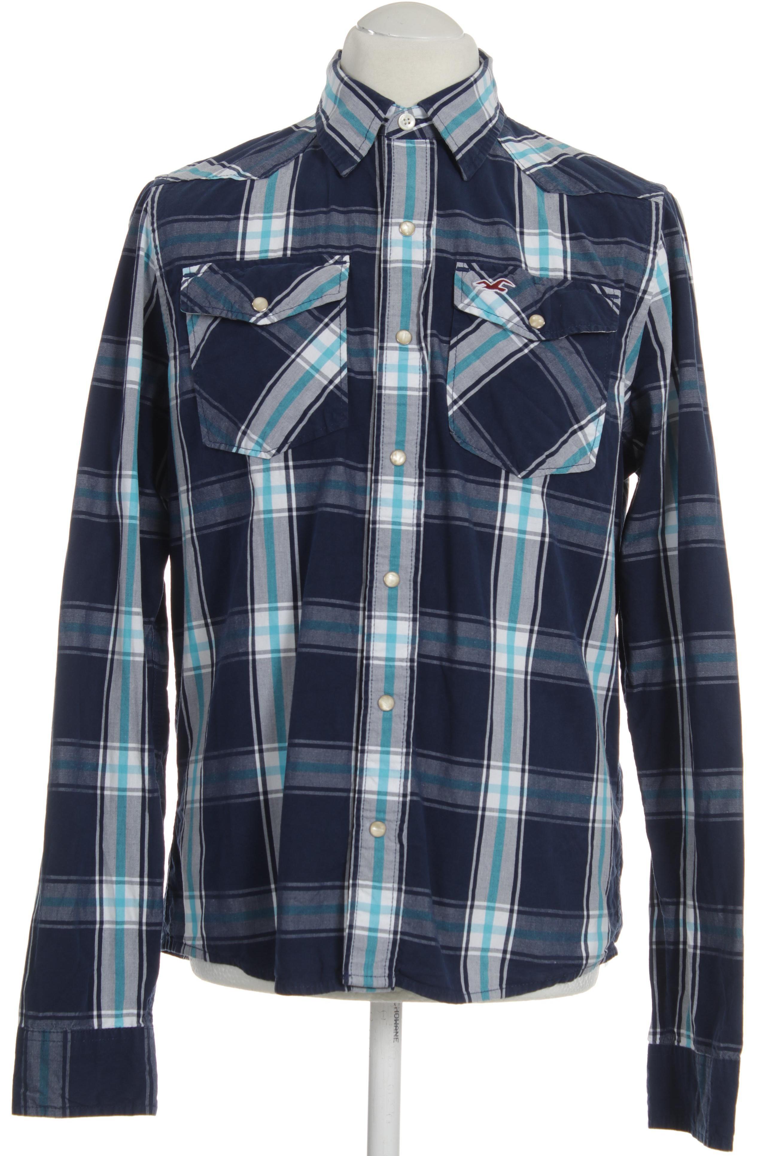 

Hollister Herren Hemd, blau, Gr.