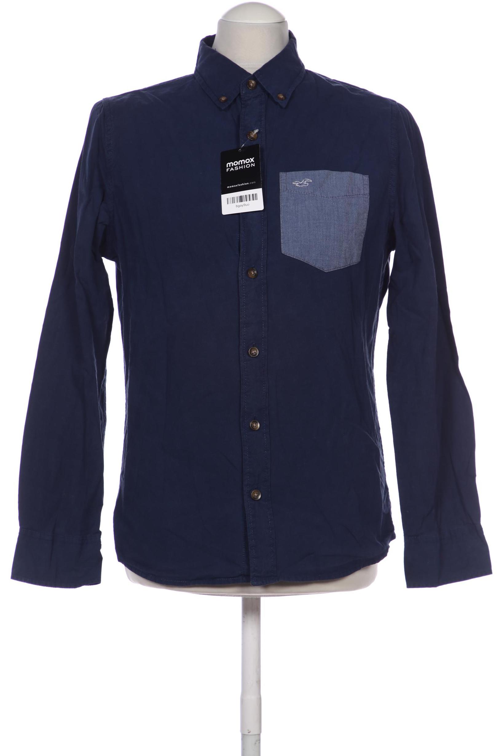 

Hollister Herren Hemd, marineblau