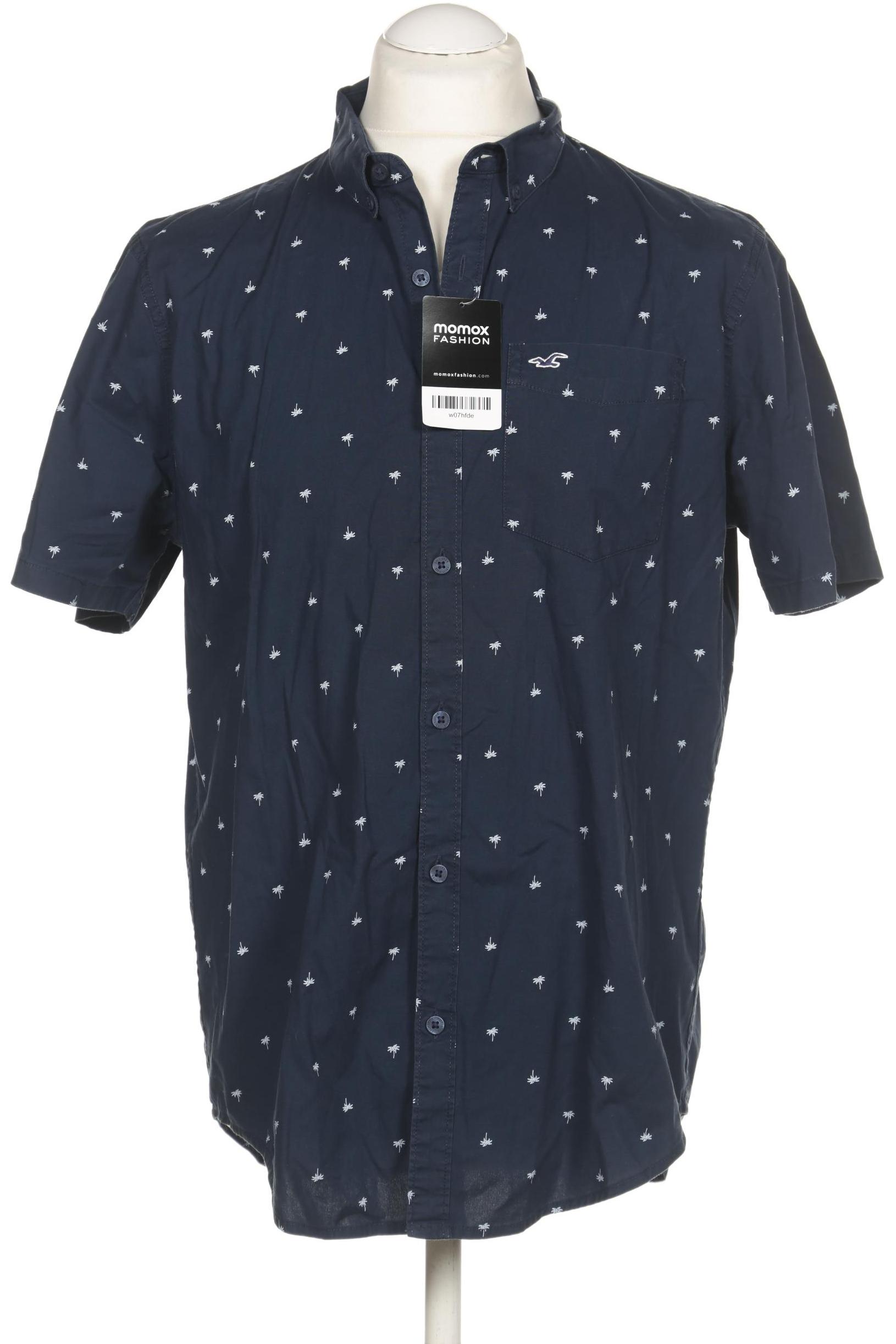 

Hollister Herren Hemd, marineblau, Gr. 52