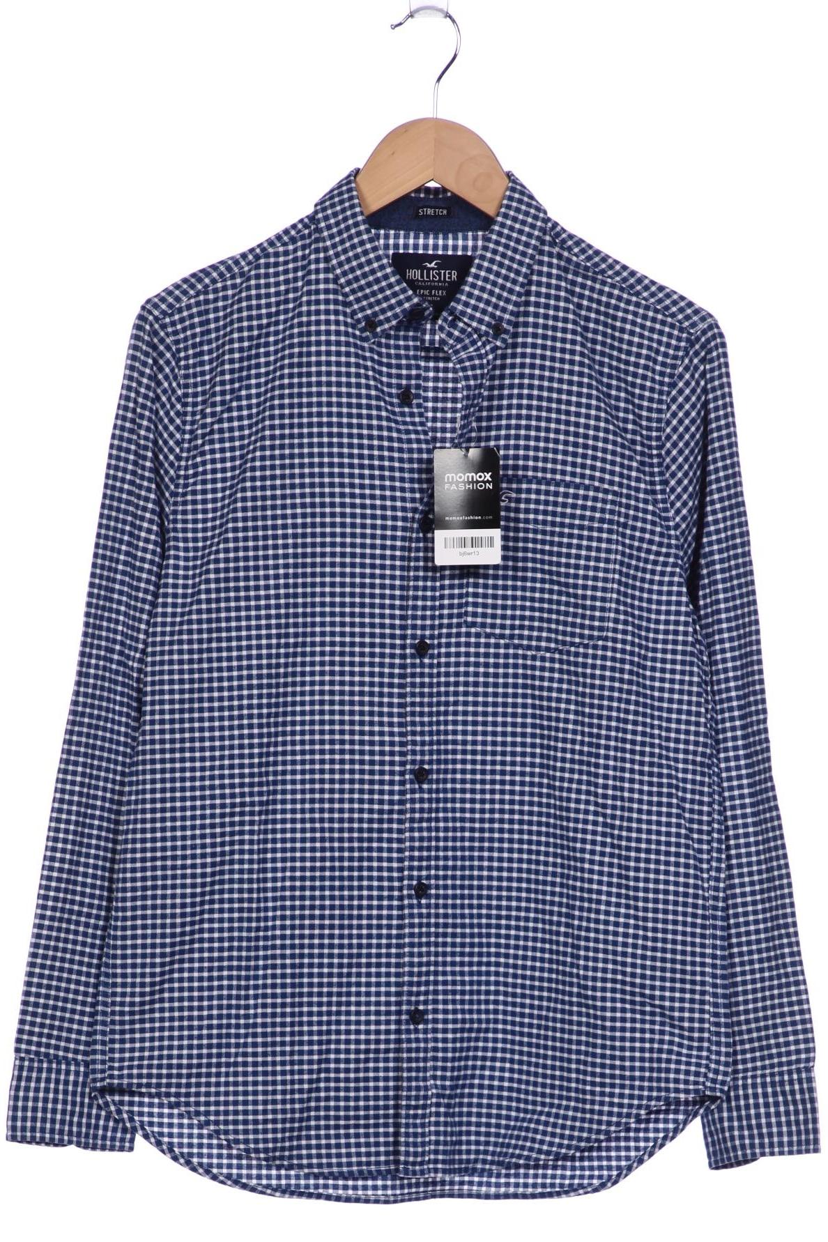 

Hollister Herren Hemd, marineblau, Gr. 46