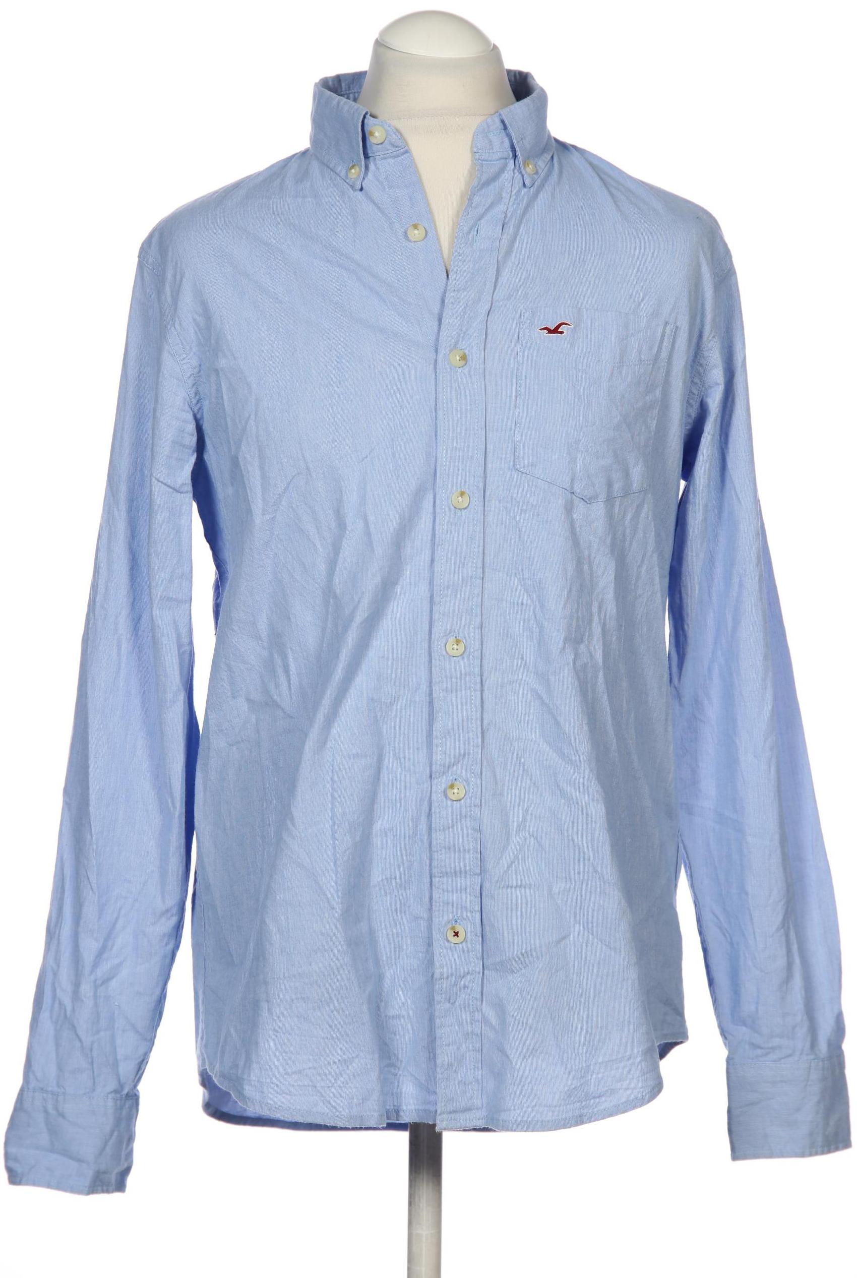 

Hollister Herren Hemd, blau