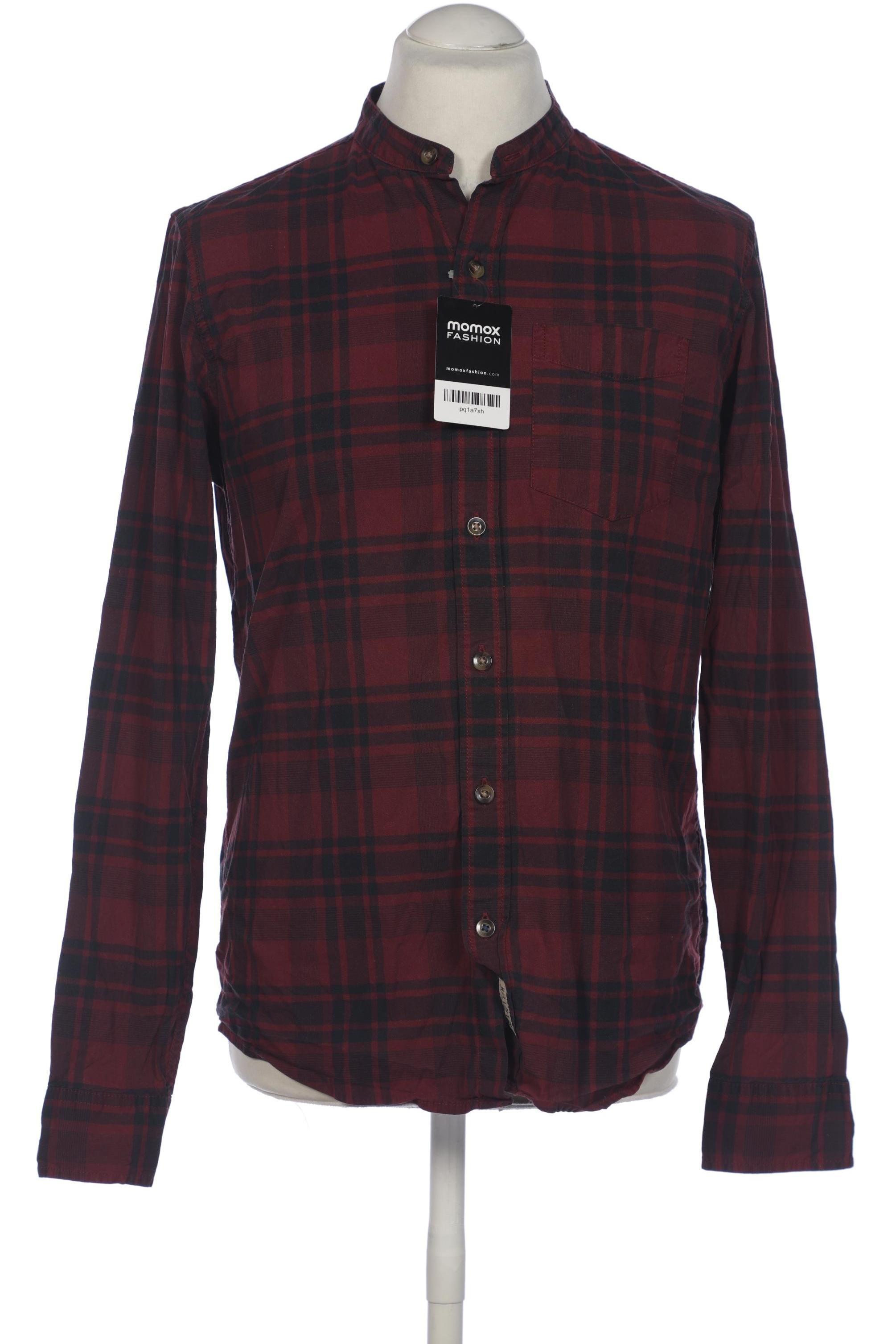 

Hollister Herren Hemd, bordeaux, Gr. 48