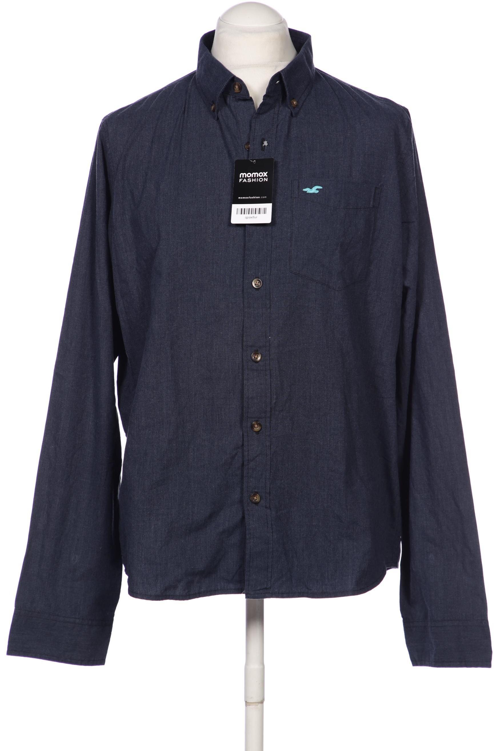 

Hollister Herren Hemd, marineblau