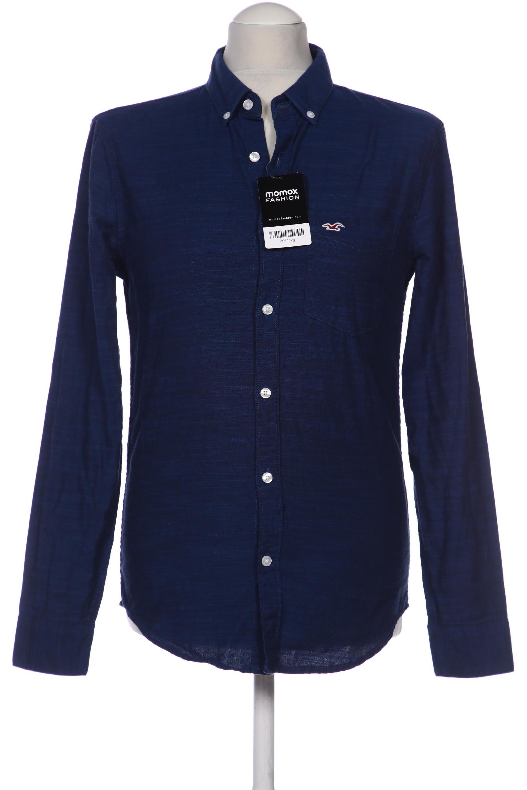 

Hollister Herren Hemd, marineblau