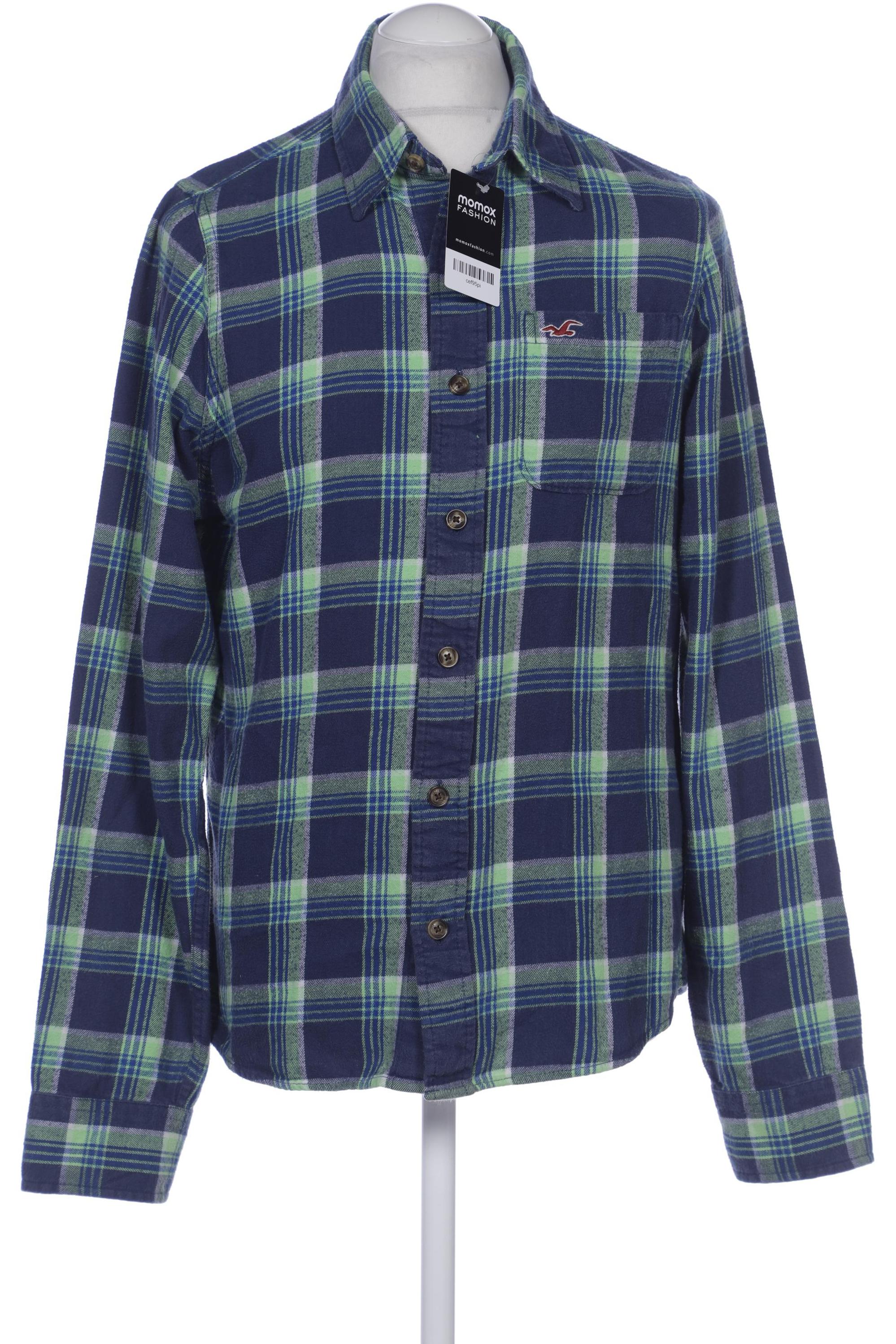 

Hollister Herren Hemd, marineblau, Gr. 52