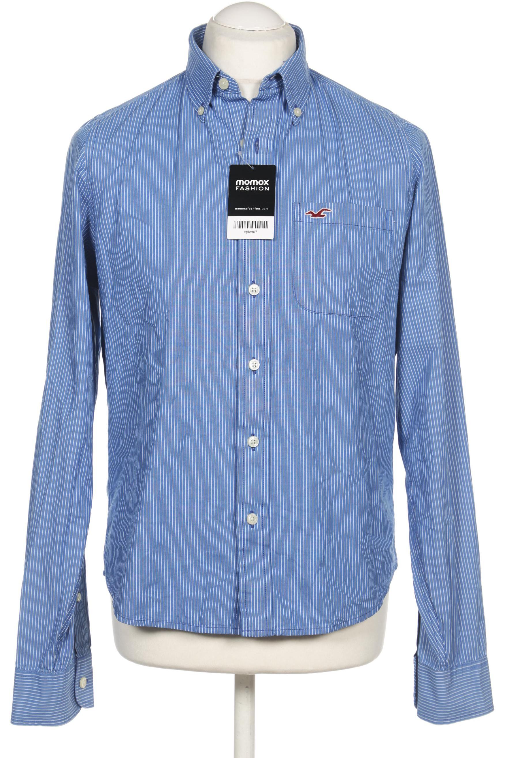 

Hollister Herren Hemd, blau, Gr. 52