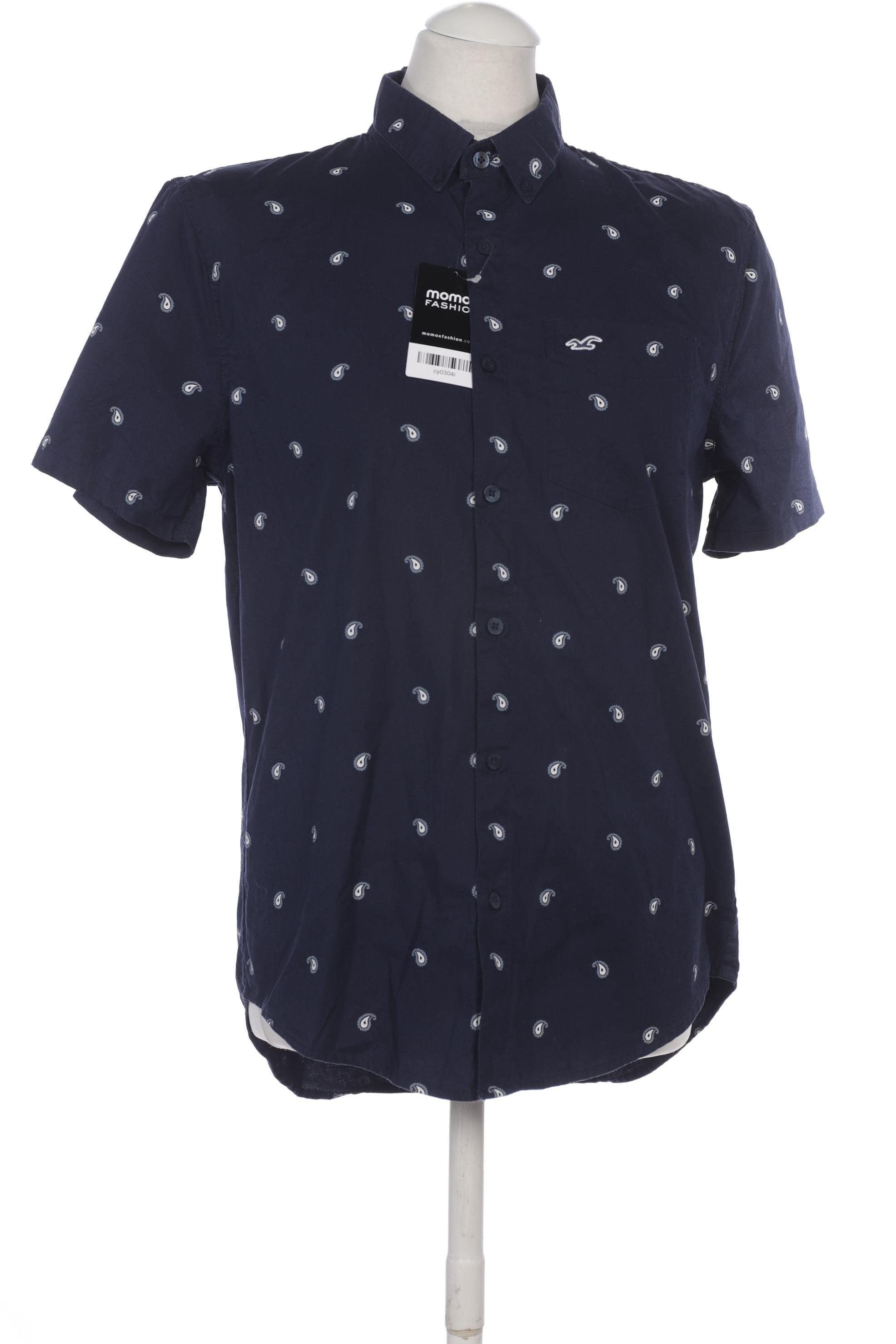 

Hollister Herren Hemd, marineblau