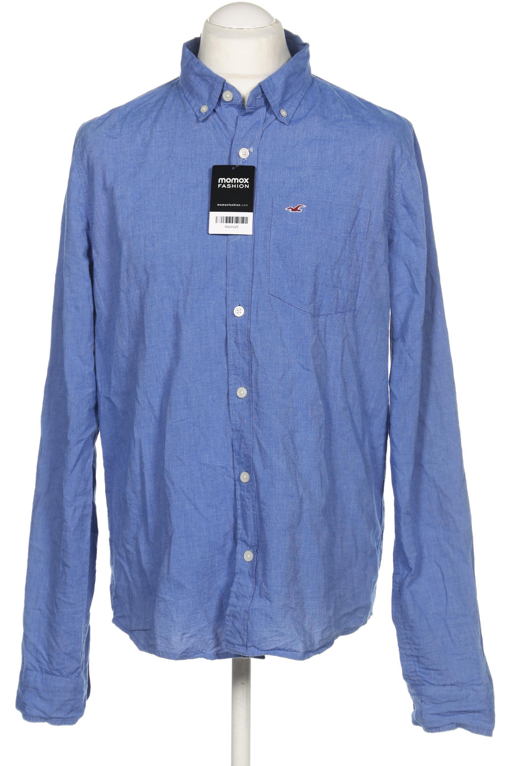 

Hollister Herren Hemd, blau, Gr. 54