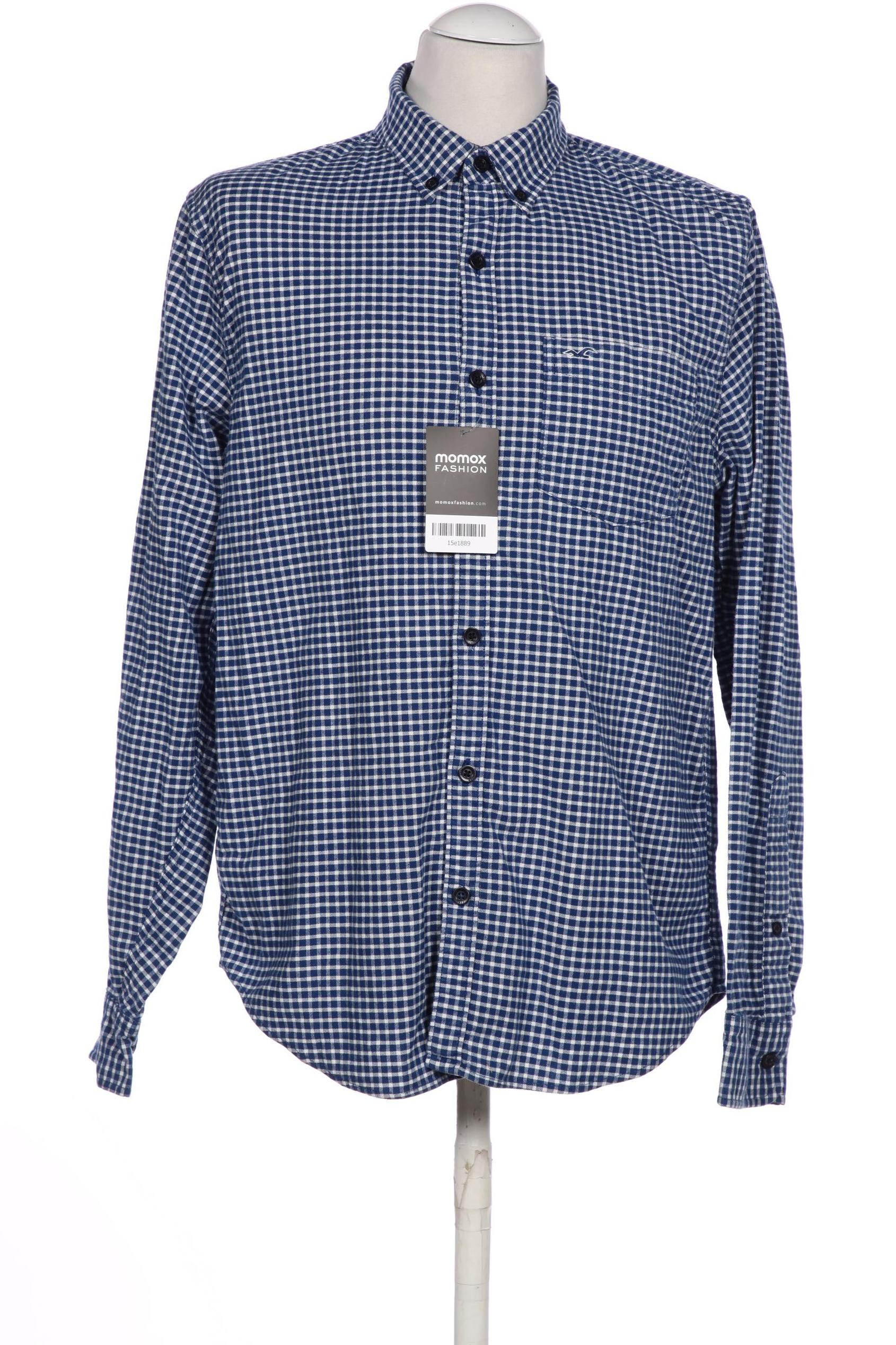 

Hollister Herren Hemd, blau, Gr. 48