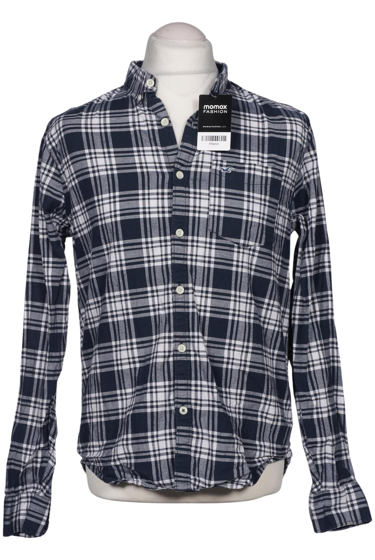 

Hollister Herren Hemd, marineblau, Gr. 52