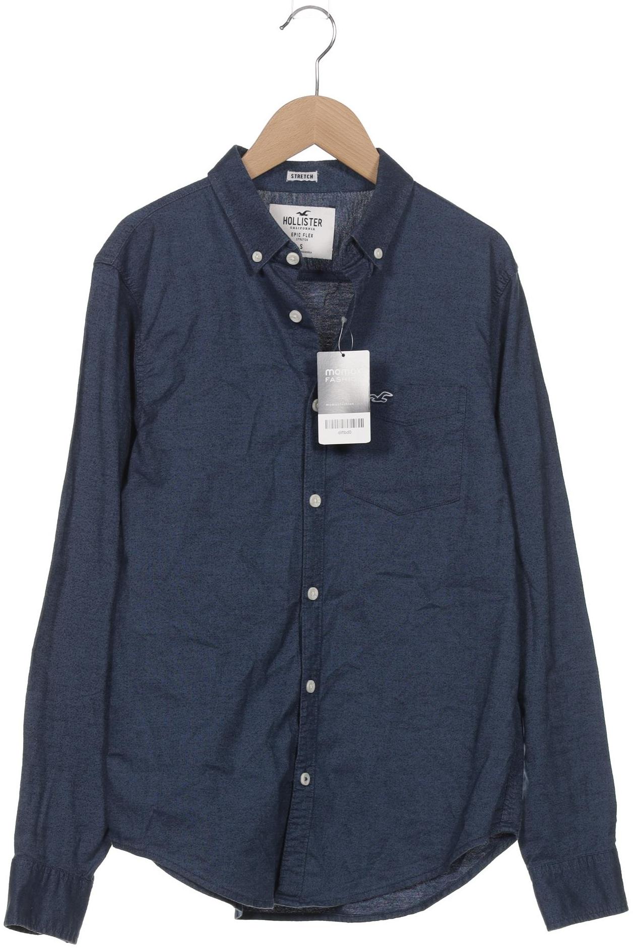 

Hollister Herren Hemd, marineblau, Gr. 46