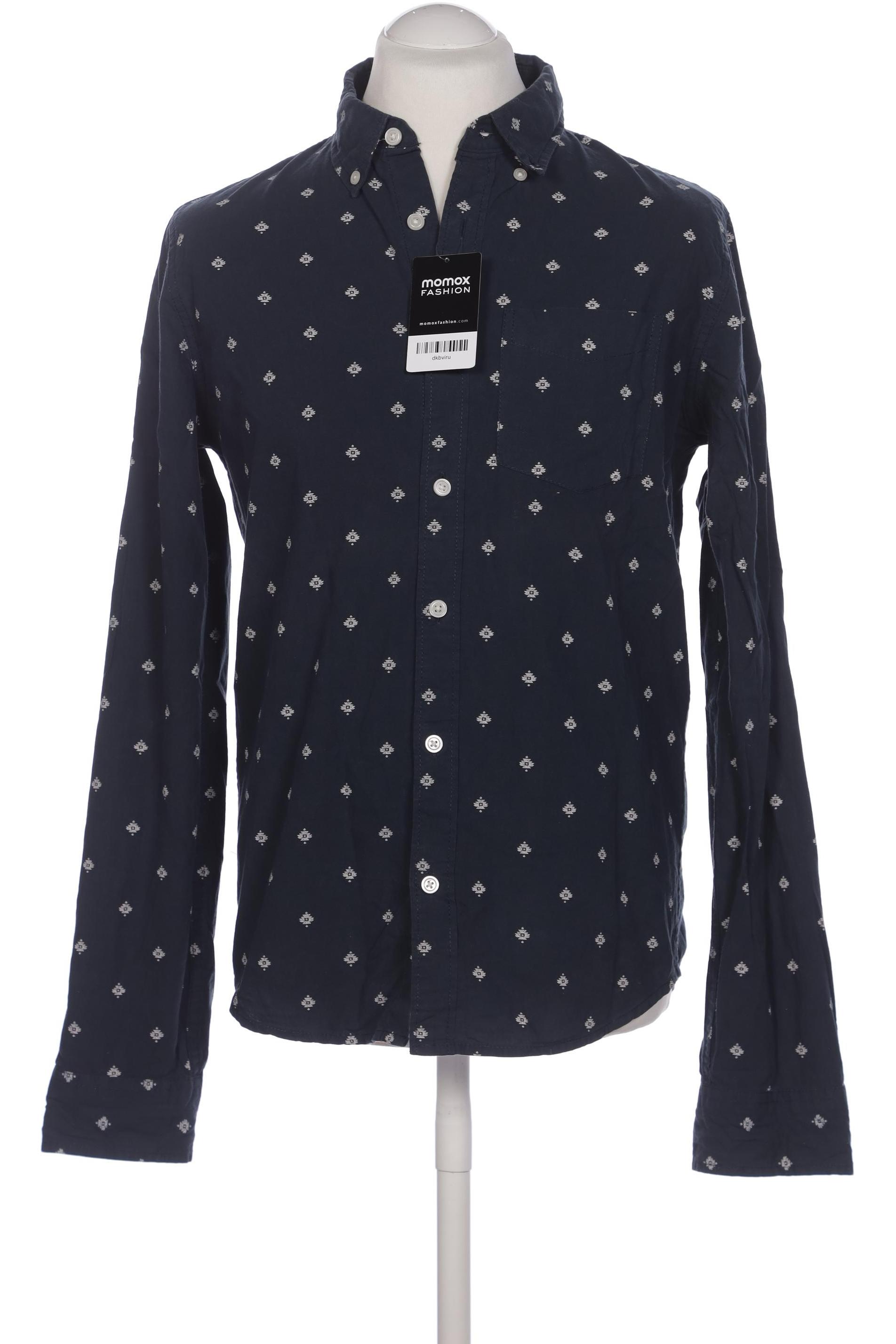 

Hollister Herren Hemd, marineblau, Gr. 48