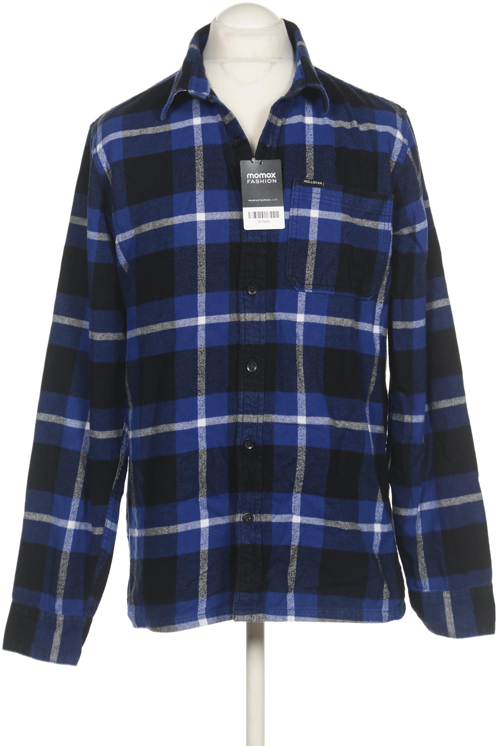 

Hollister Herren Hemd, blau, Gr. 52