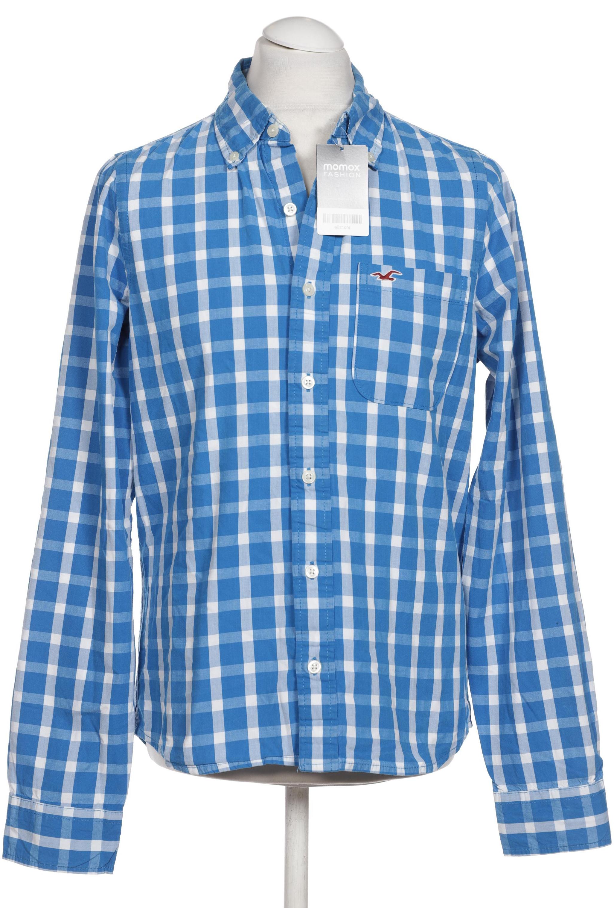 

Hollister Herren Hemd, blau