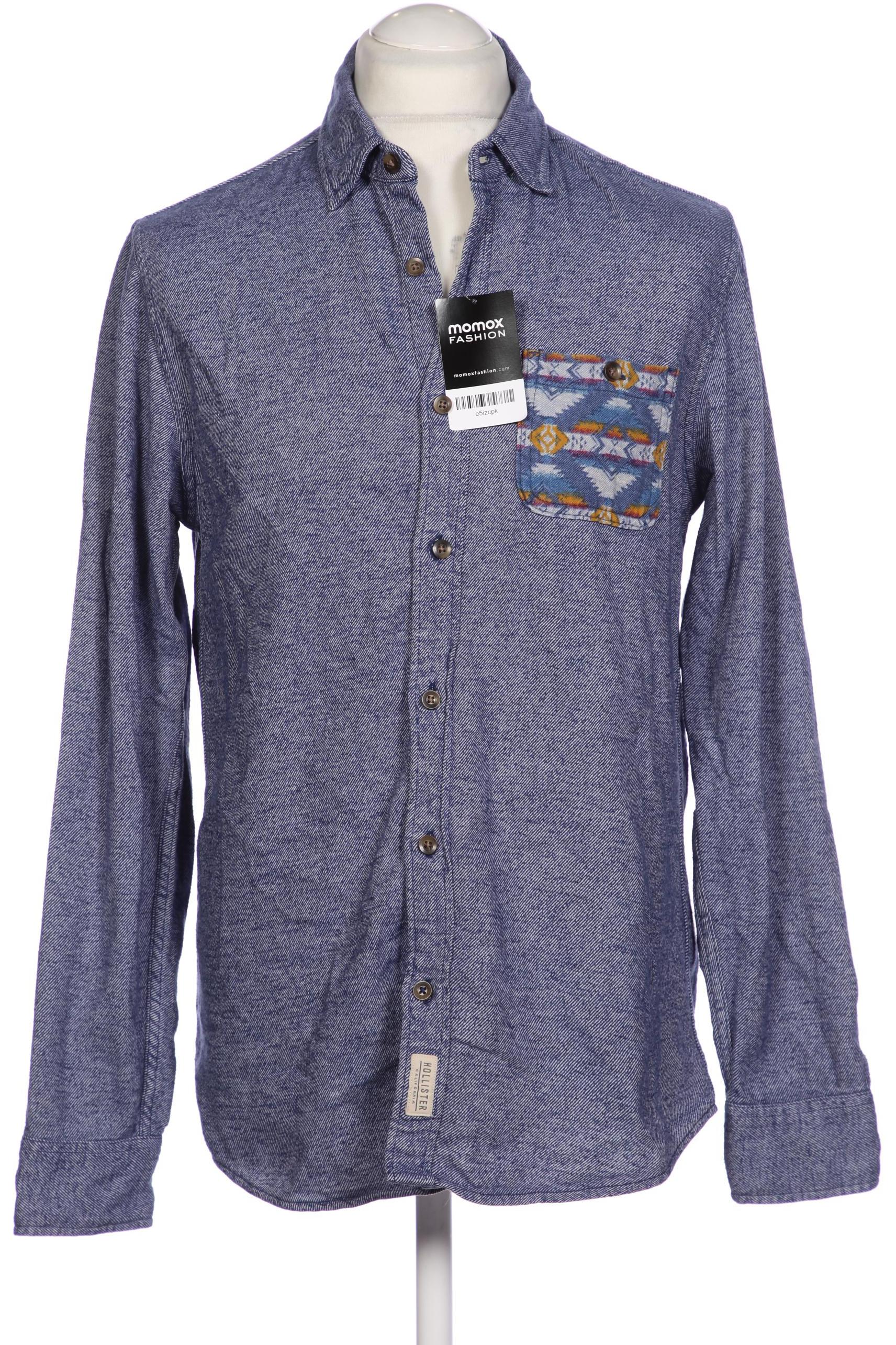 

Hollister Herren Hemd, blau, Gr. 48