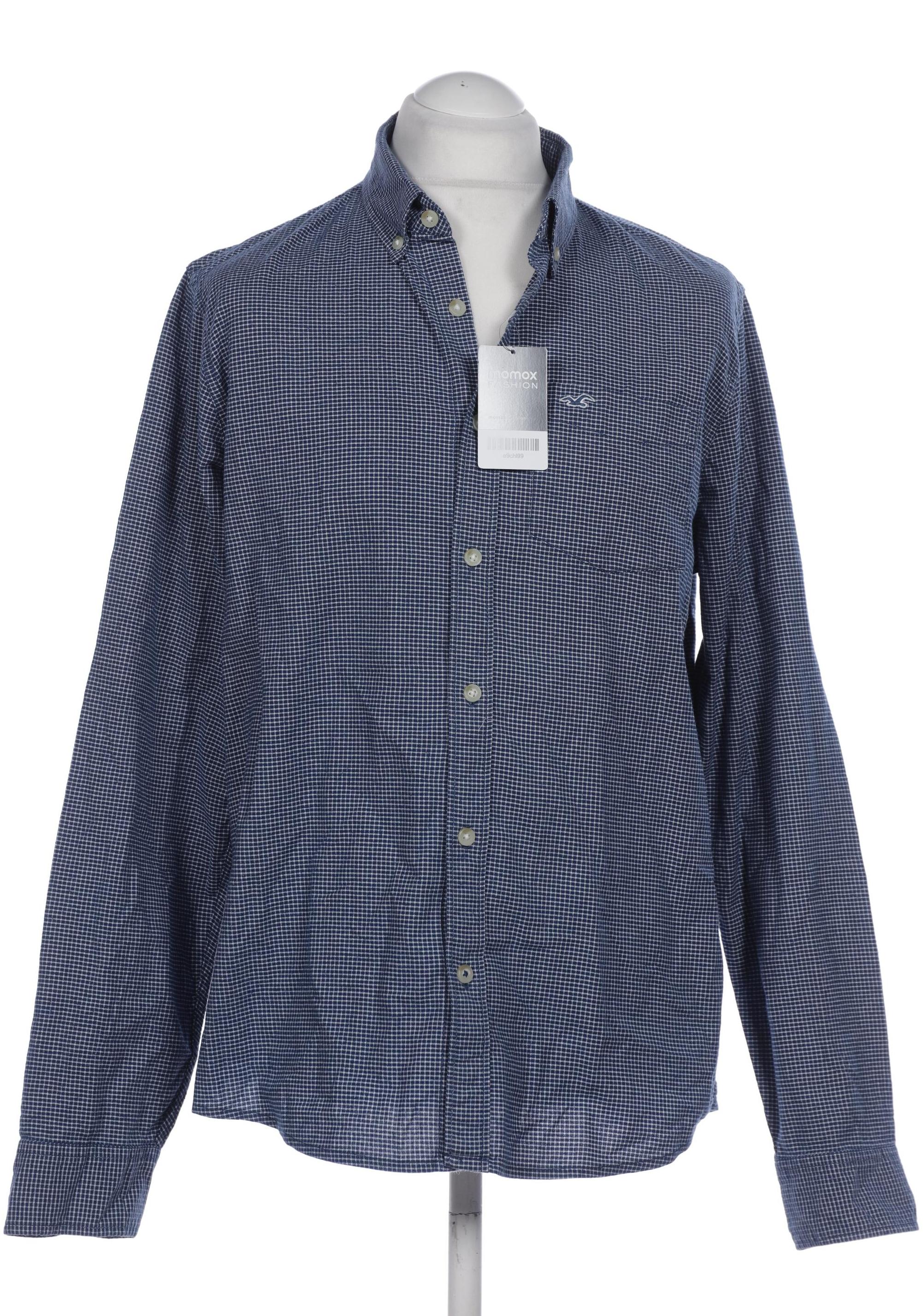 

Hollister Herren Hemd, blau, Gr. 54