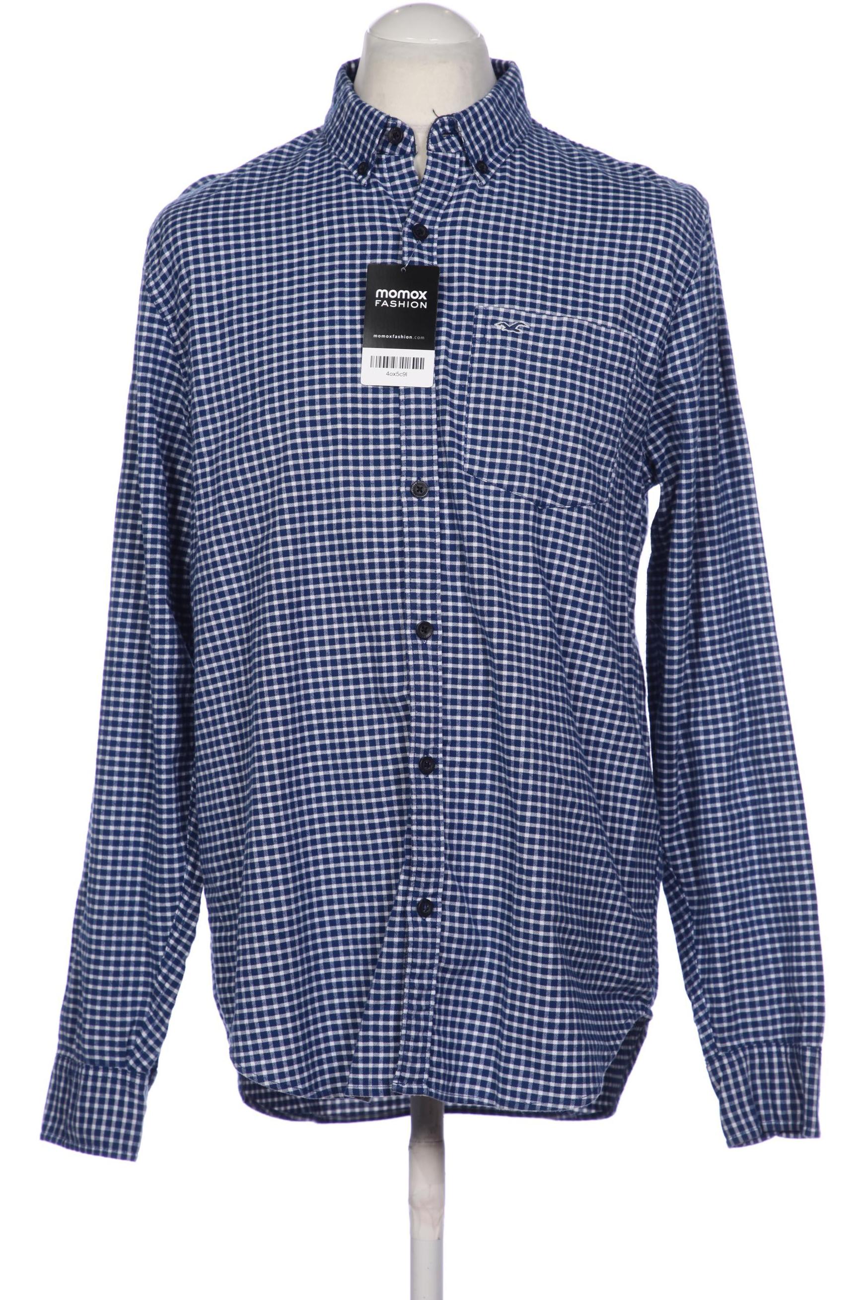 

Hollister Herren Hemd, blau, Gr. 52
