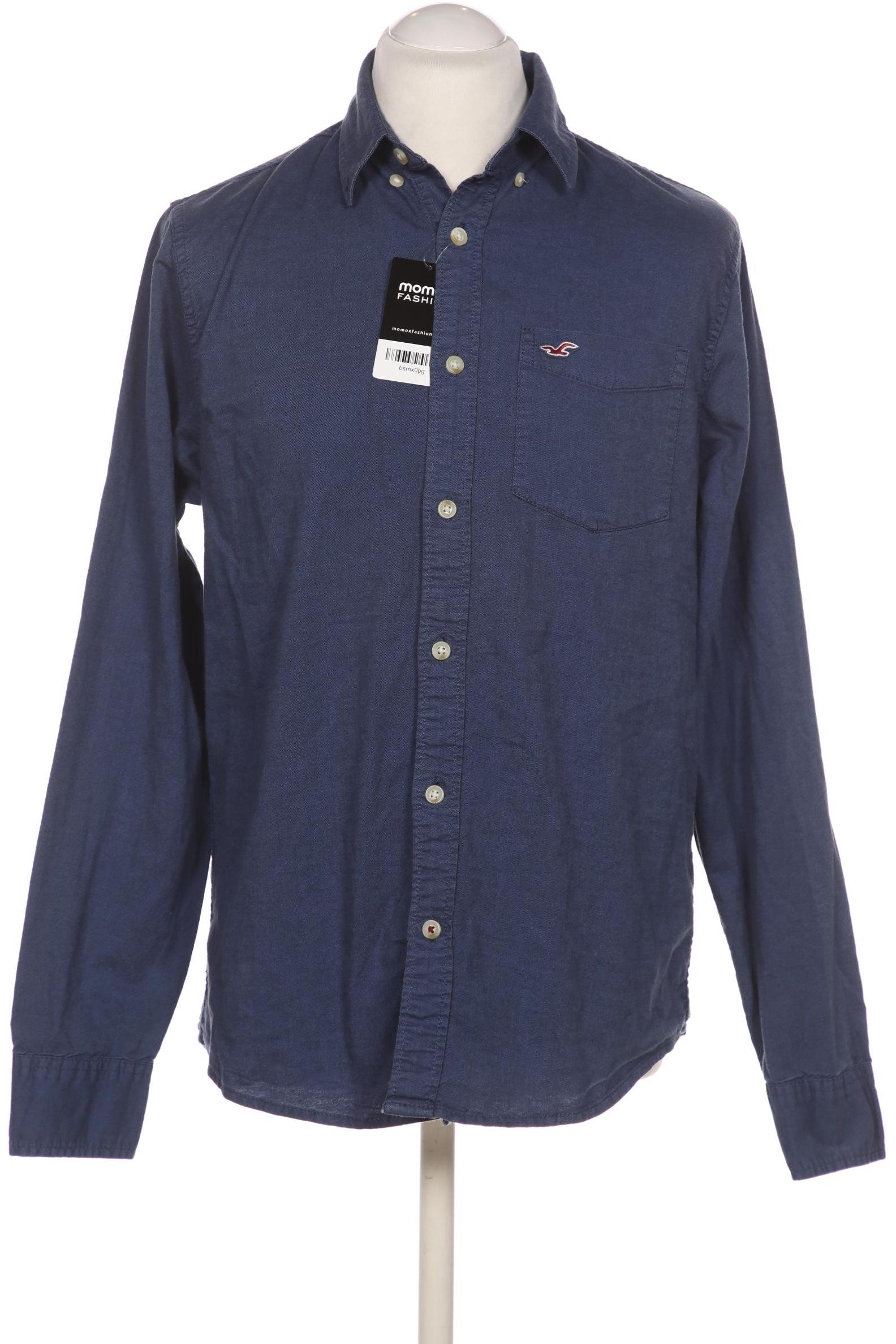 

Hollister Herren Hemd, blau, Gr. 48