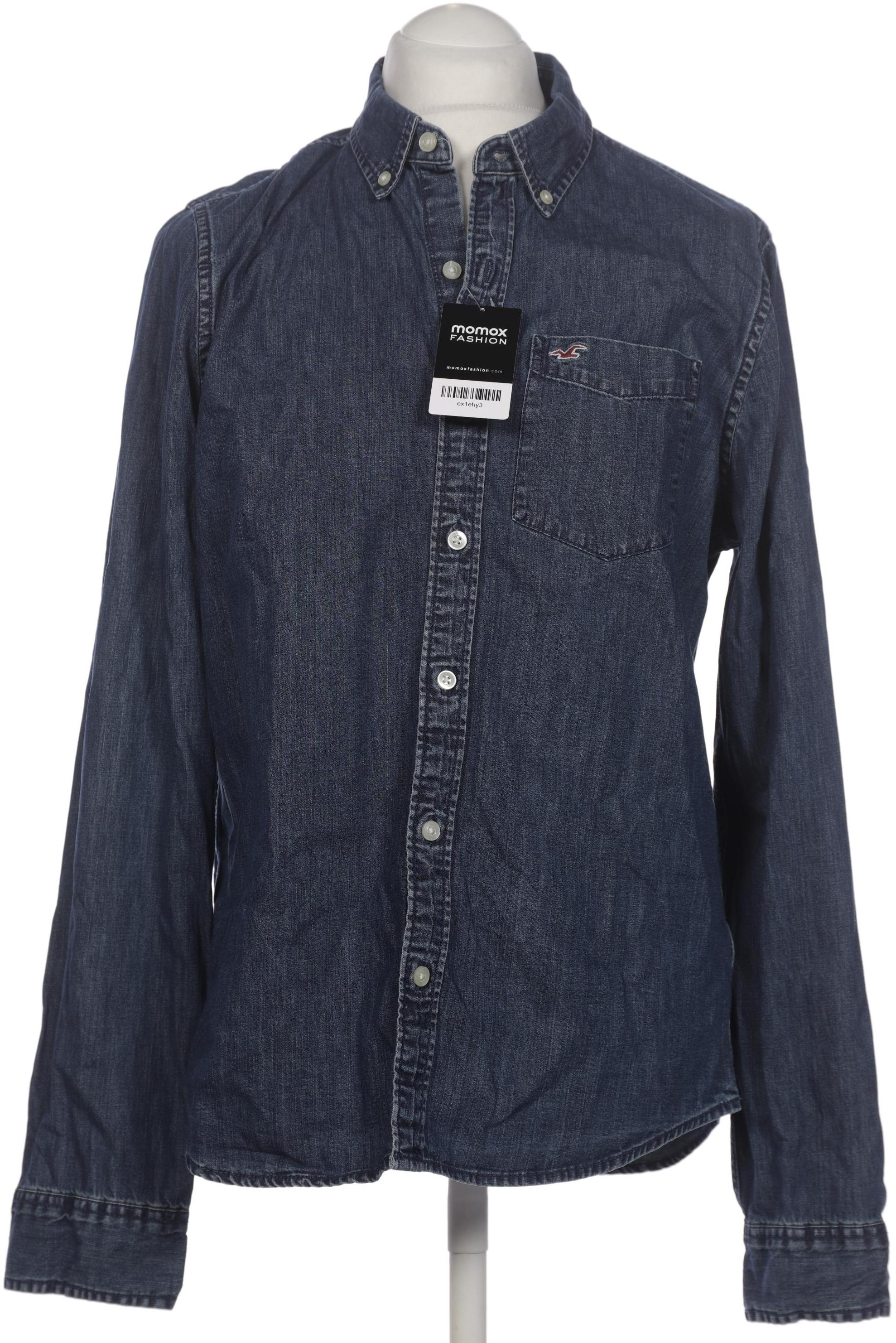 

Hollister Herren Hemd, blau, Gr. 54