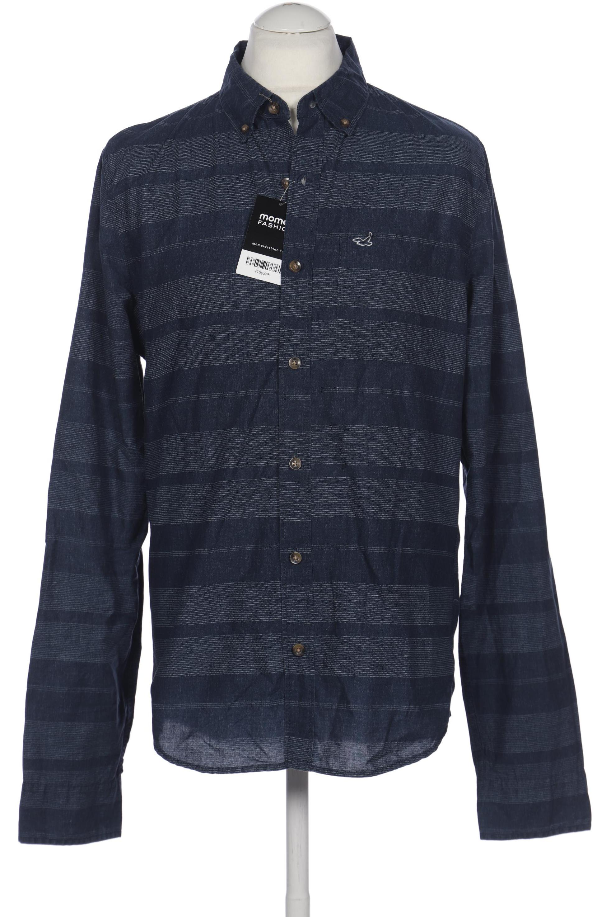 

Hollister Herren Hemd, marineblau