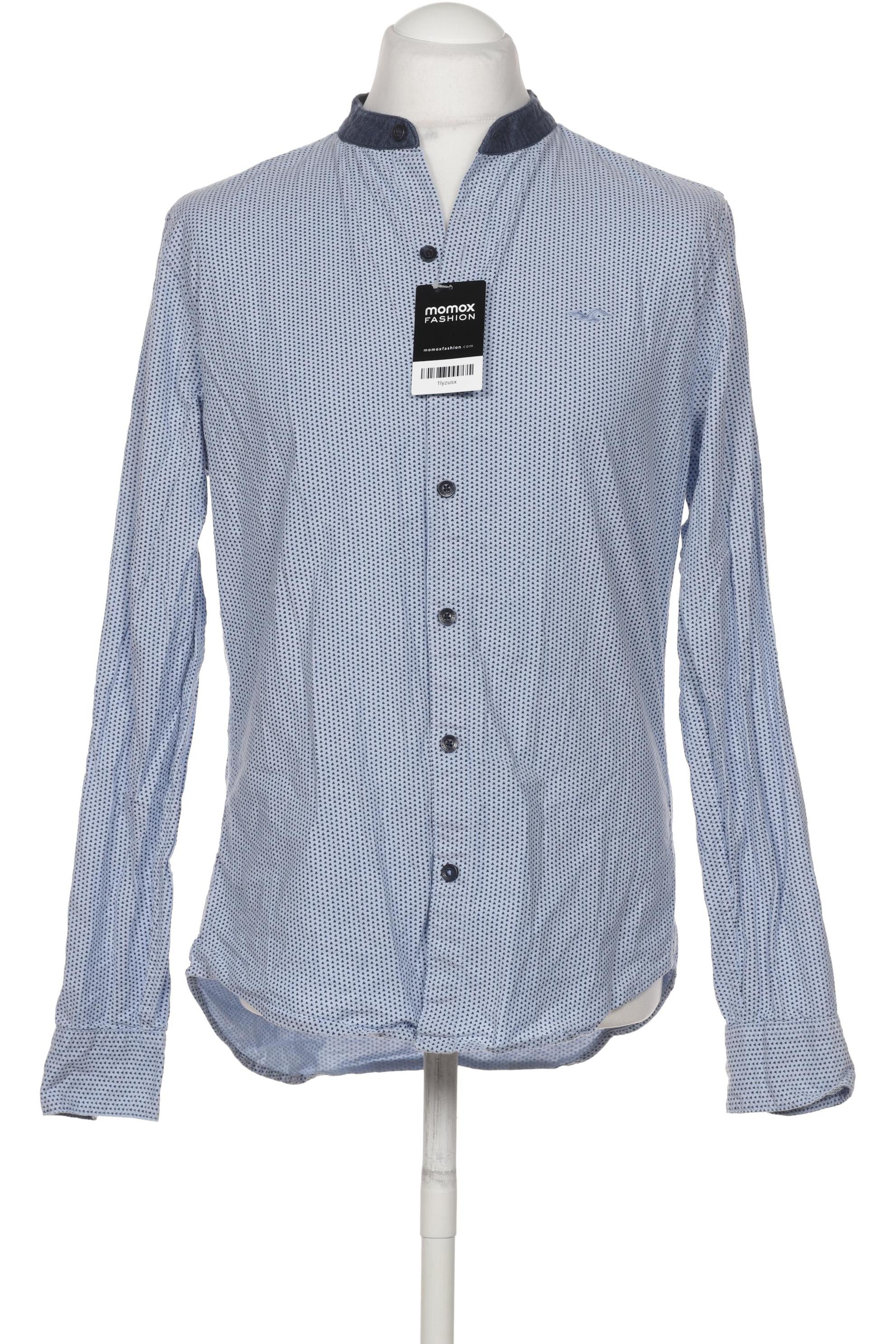 

Hollister Herren Hemd, blau, Gr. 52