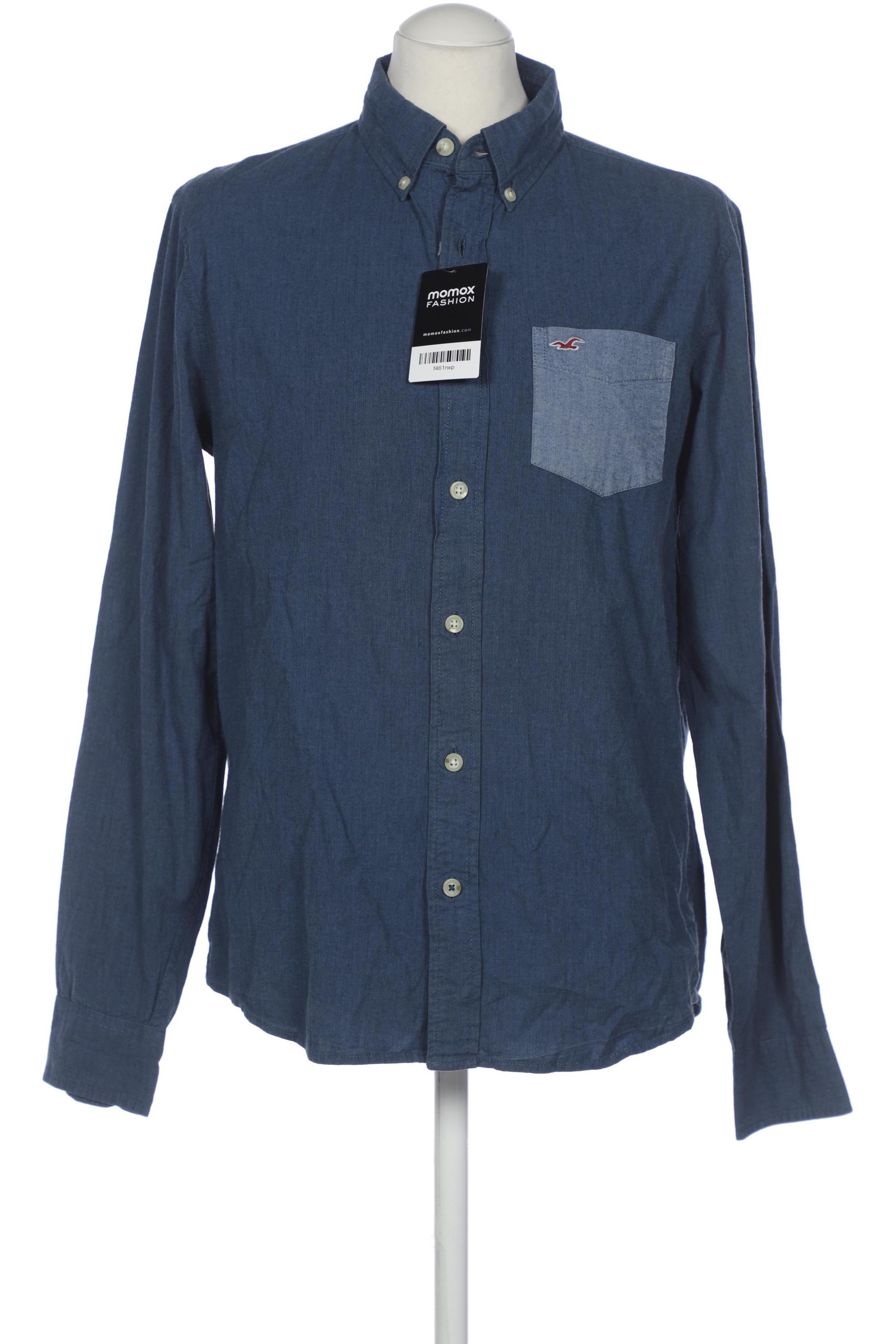 

Hollister Herren Hemd, blau, Gr. 48