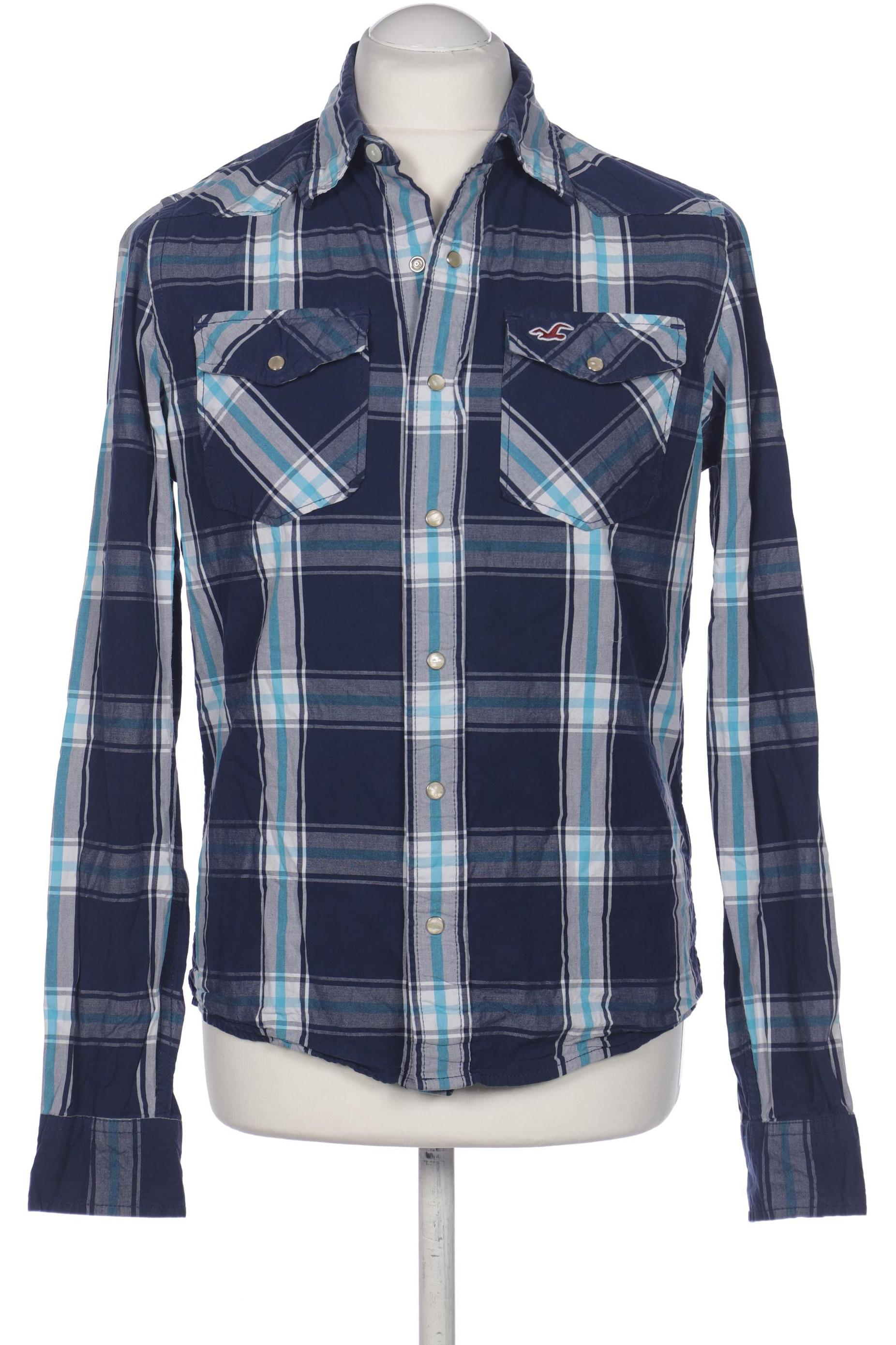 

Hollister Herren Hemd, marineblau, Gr. 48
