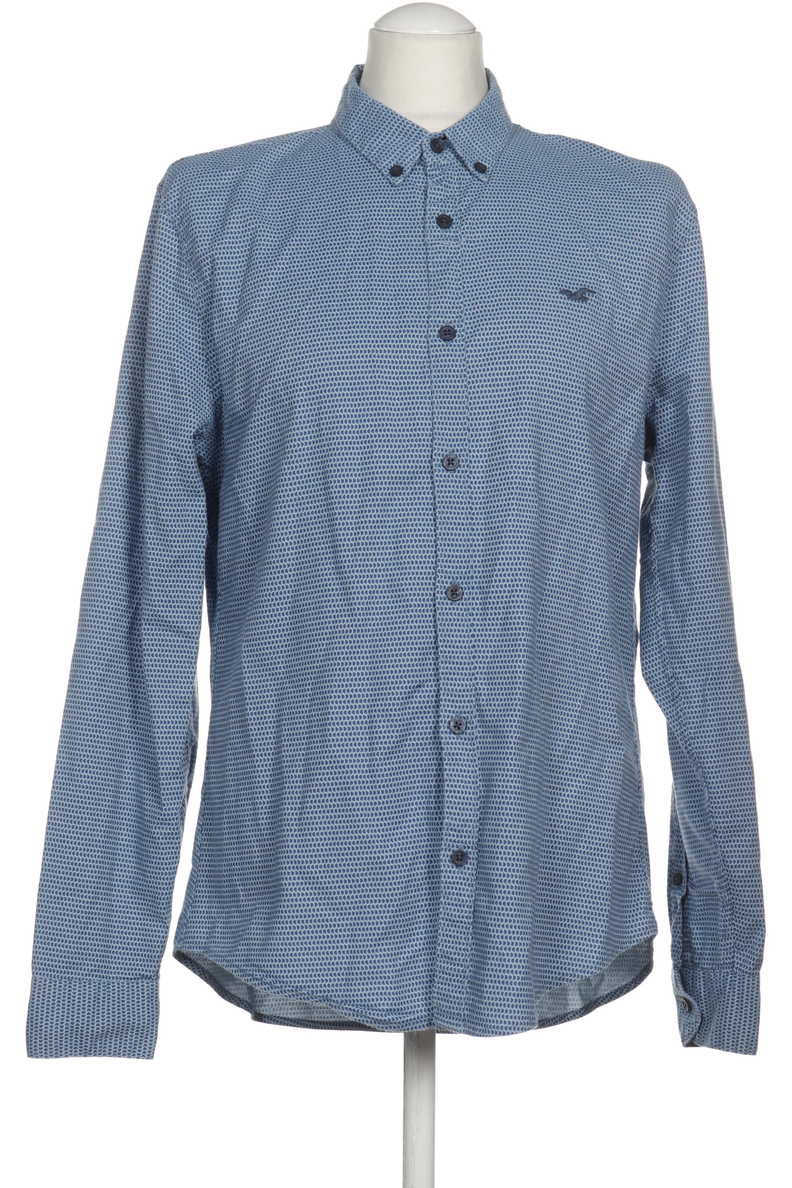 

Hollister Herren Hemd, blau, Gr. 48