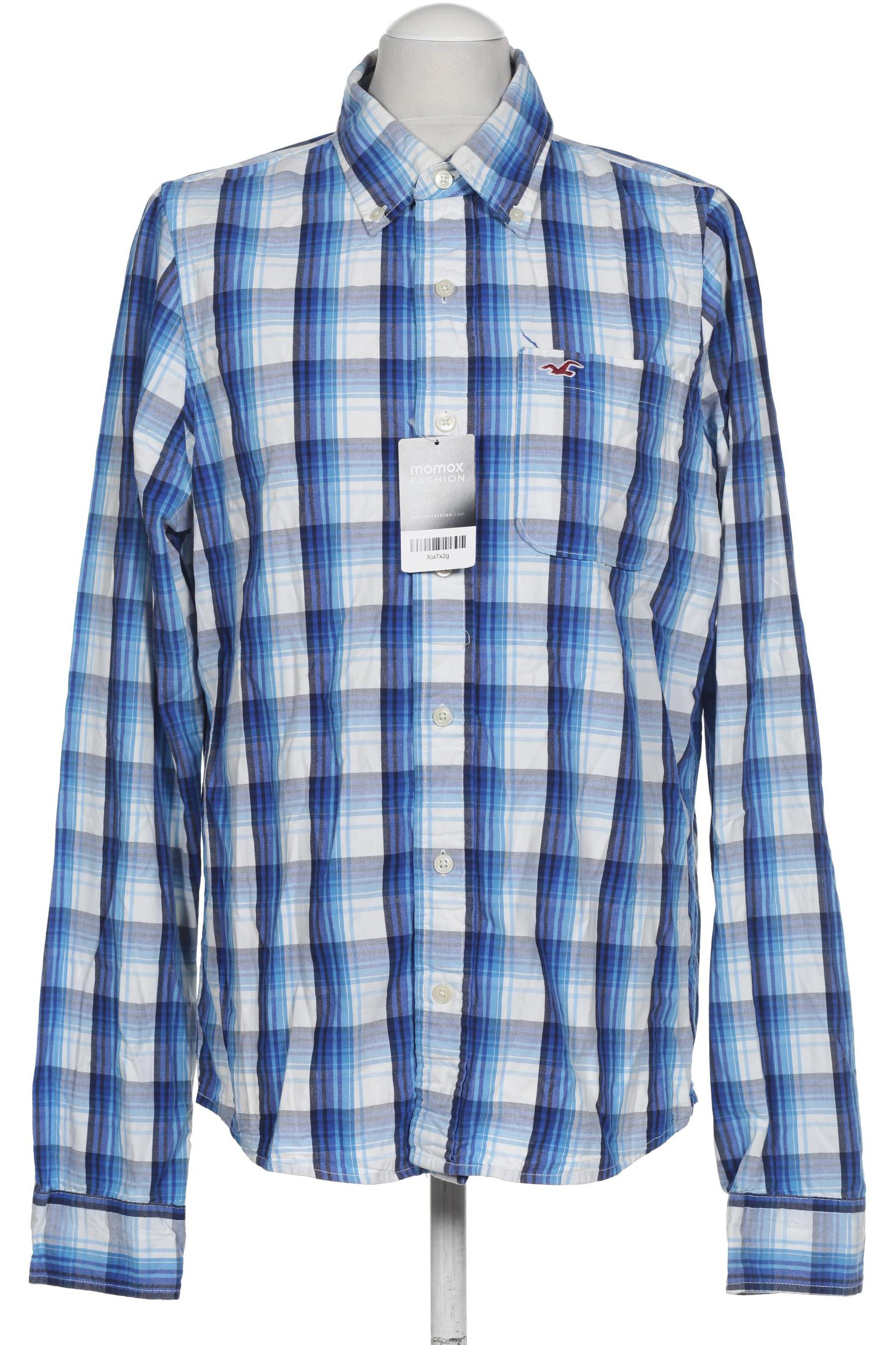 

Hollister Herren Hemd, blau