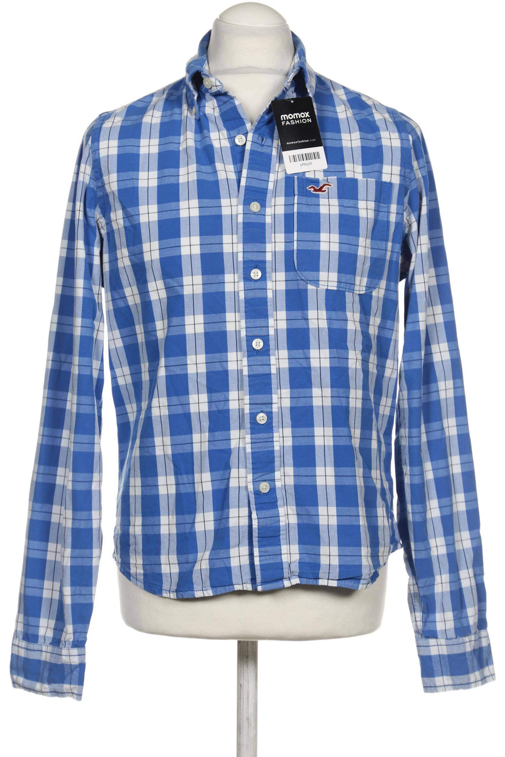 

Hollister Herren Hemd, blau