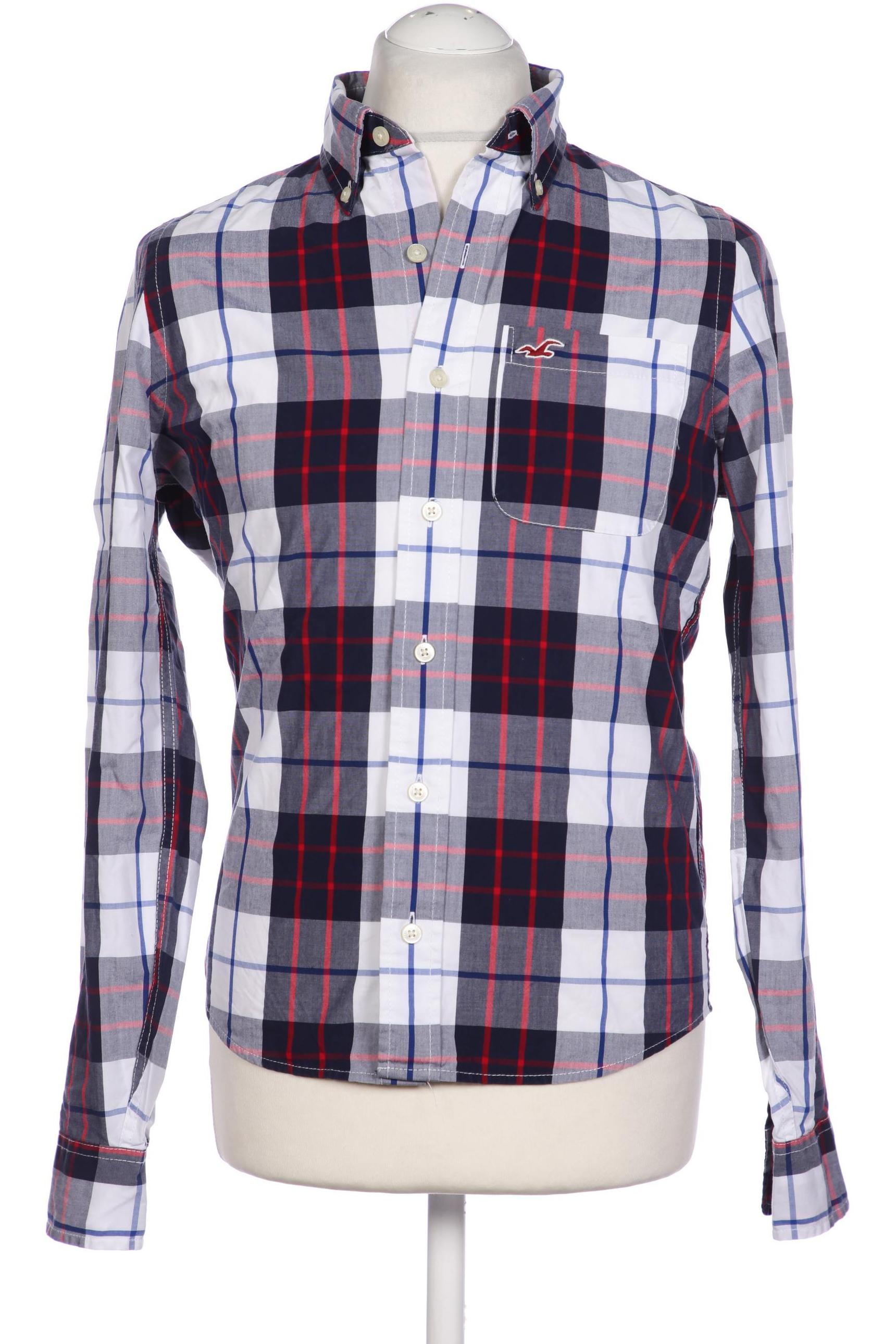 

Hollister Herren Hemd, marineblau, Gr. 46